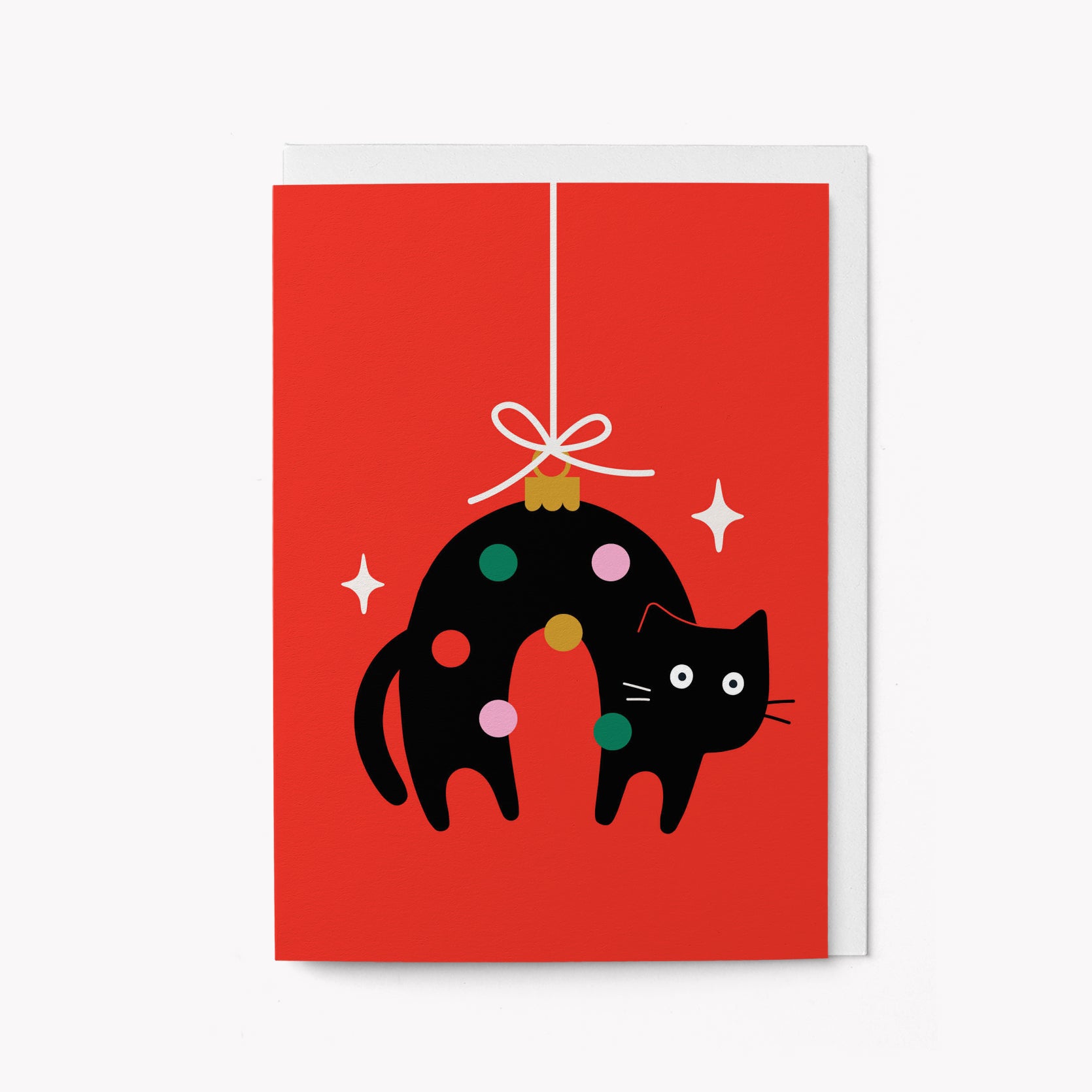 Christmas cat - Holiday Card