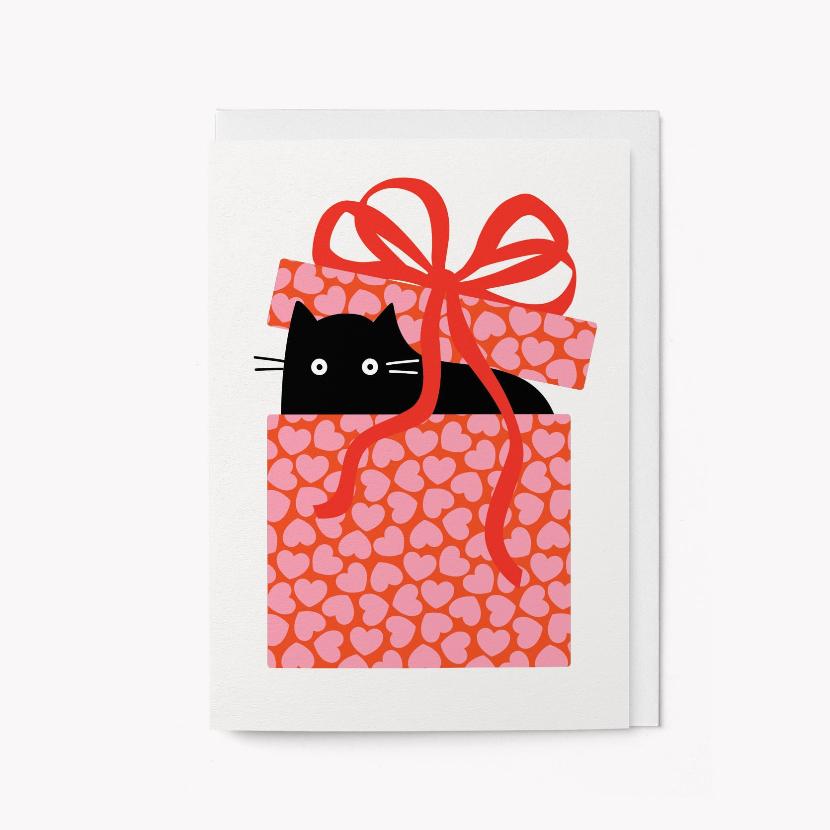 Surprise cat - Love card