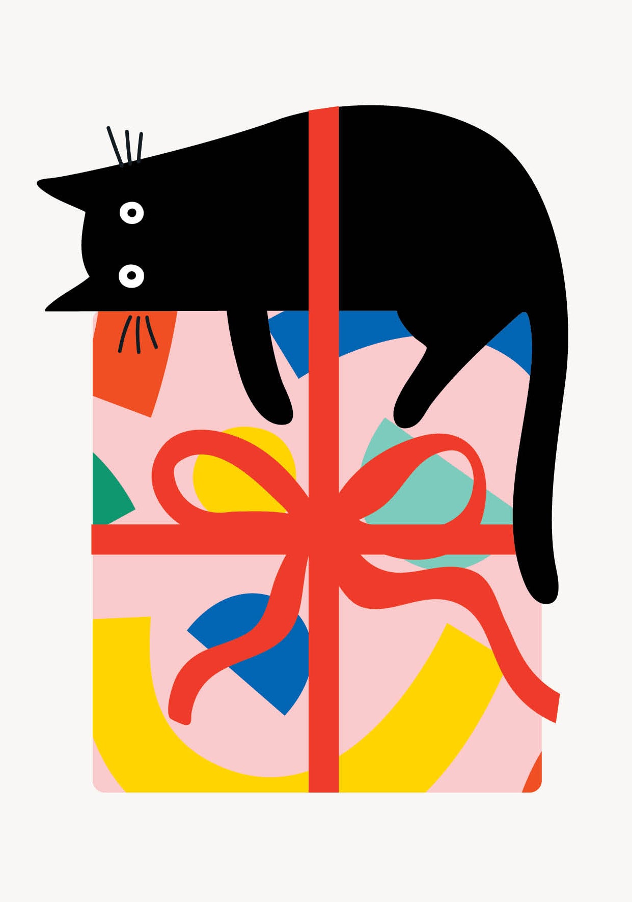 Gift cat - Birthday card