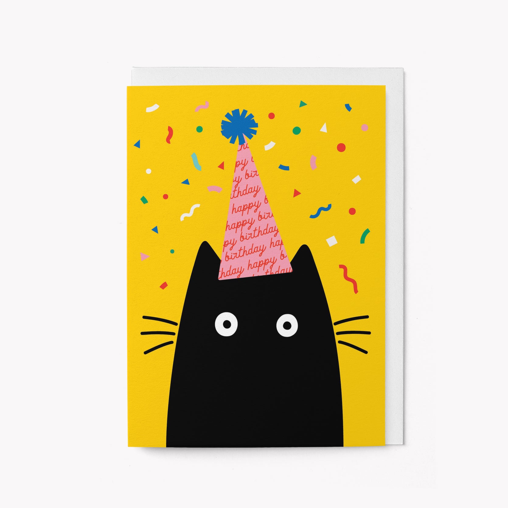 Birthday cat - Greeting card