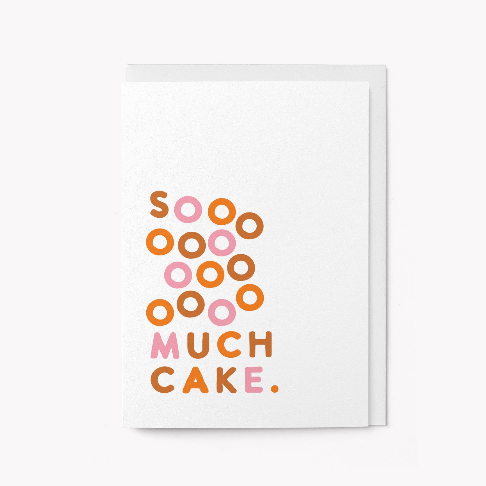 So much cake - Greeting card
