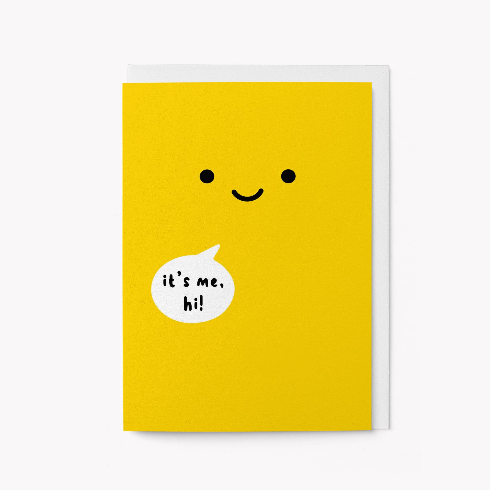 It's me, hi! - Greeting card