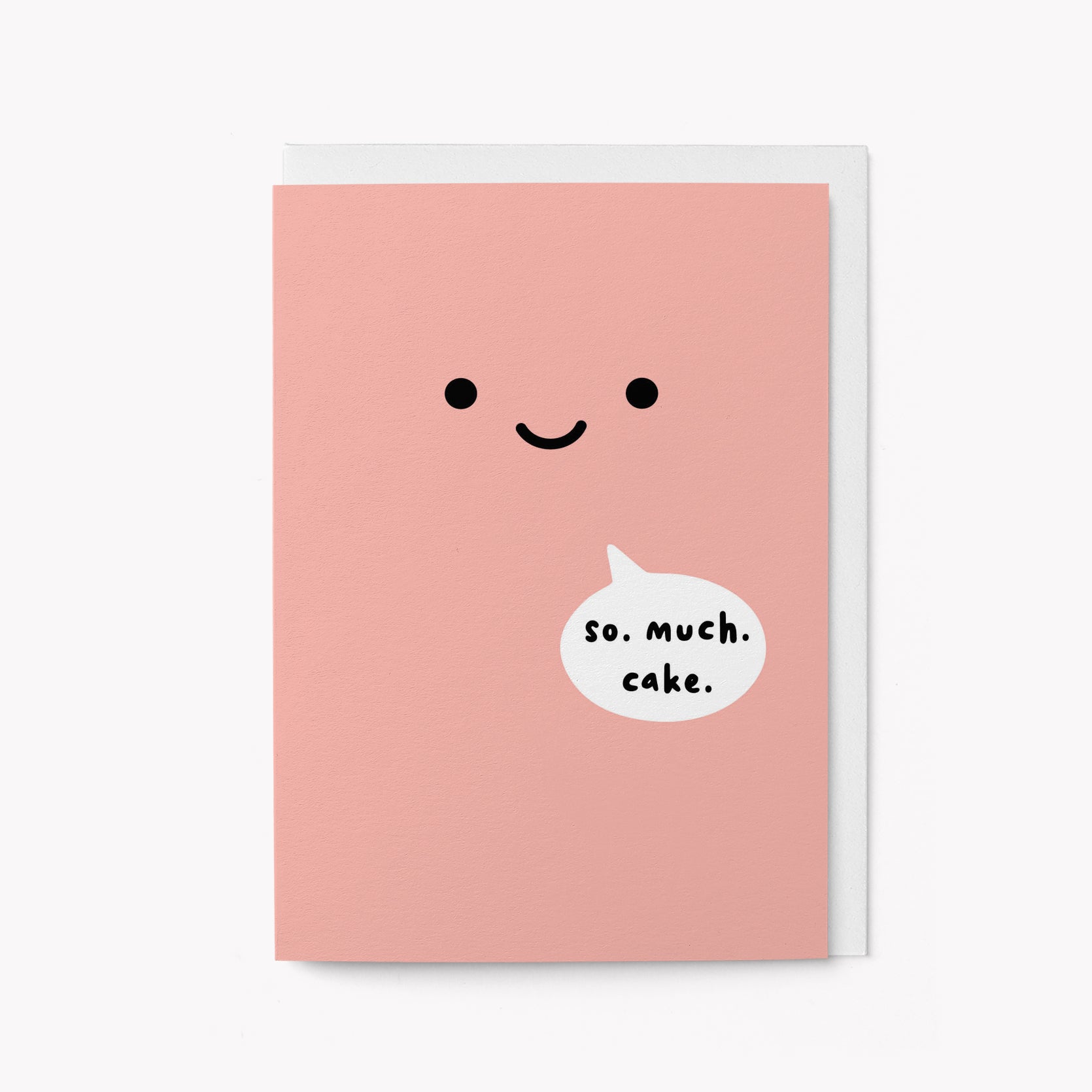 So. much. cake - Greeting card