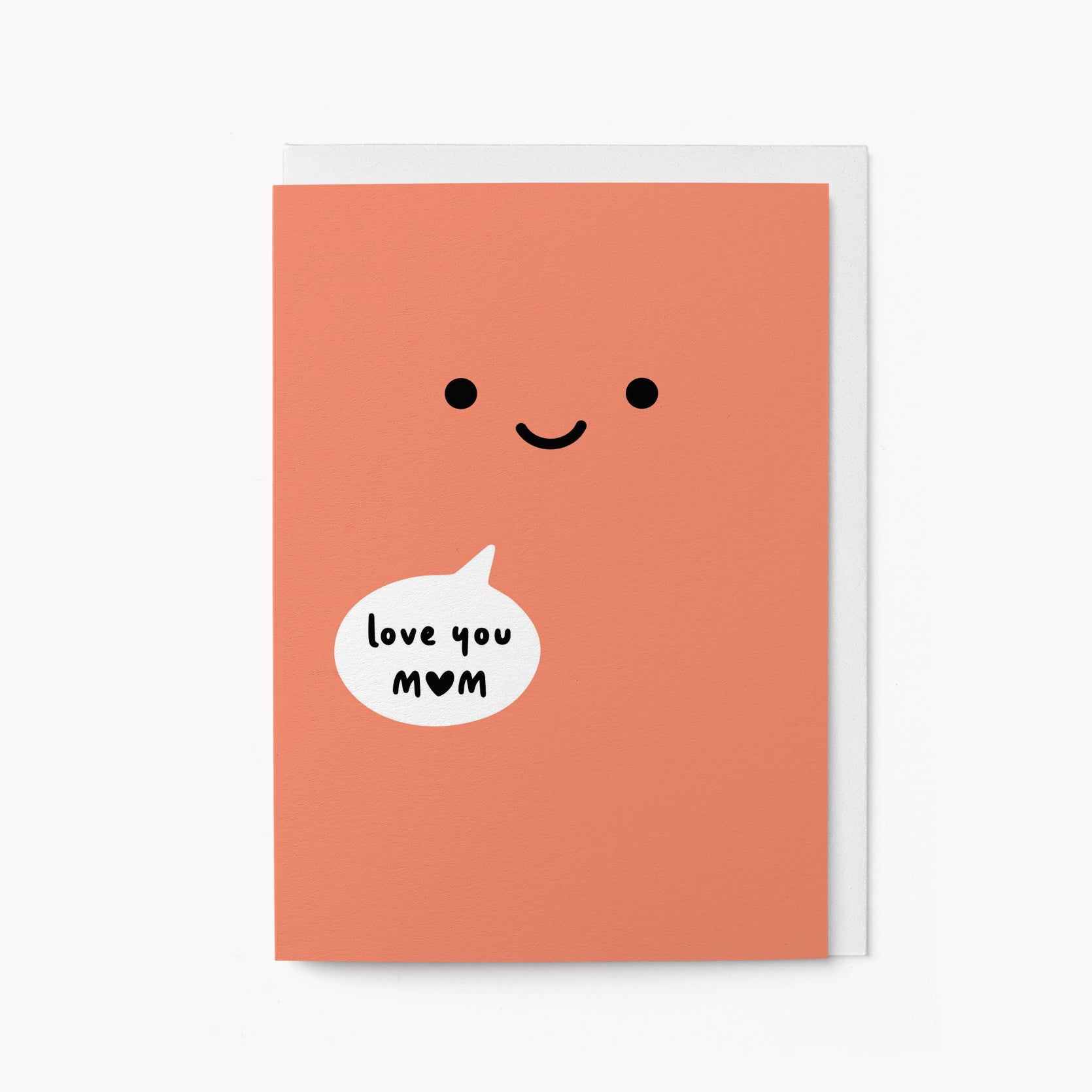 Love you Mum / Mom - Greeting card