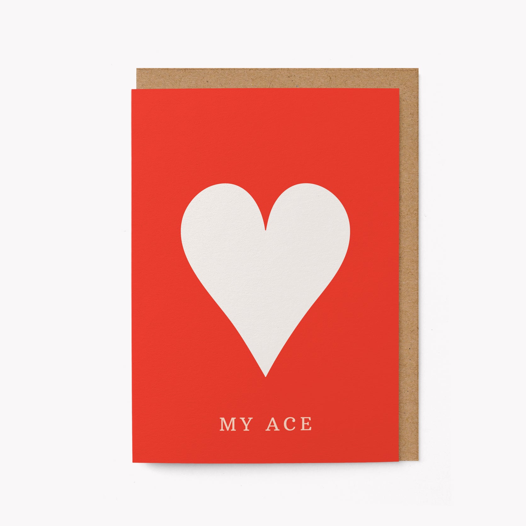 My ace - Greeting card