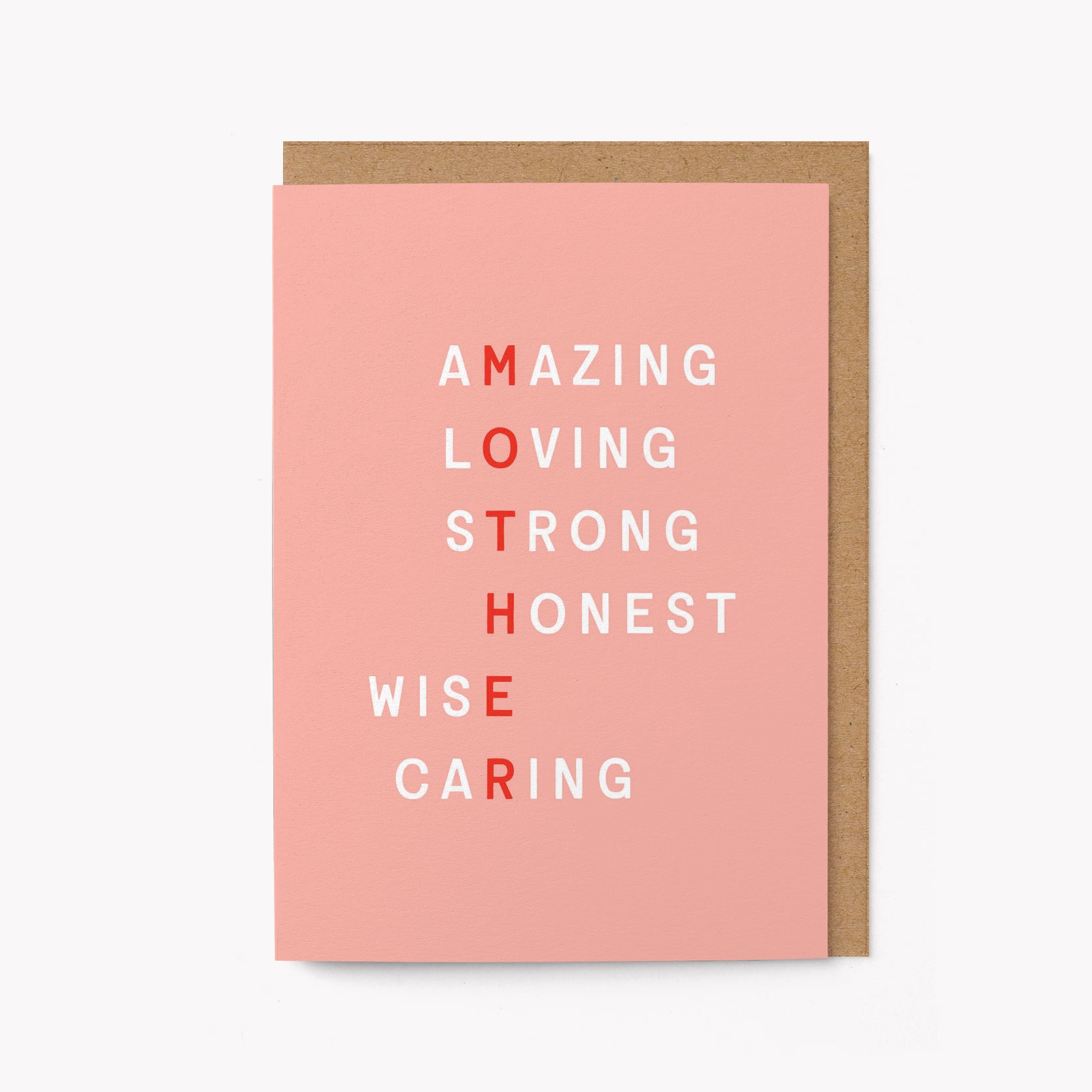 Amazing Mother - Greeting card