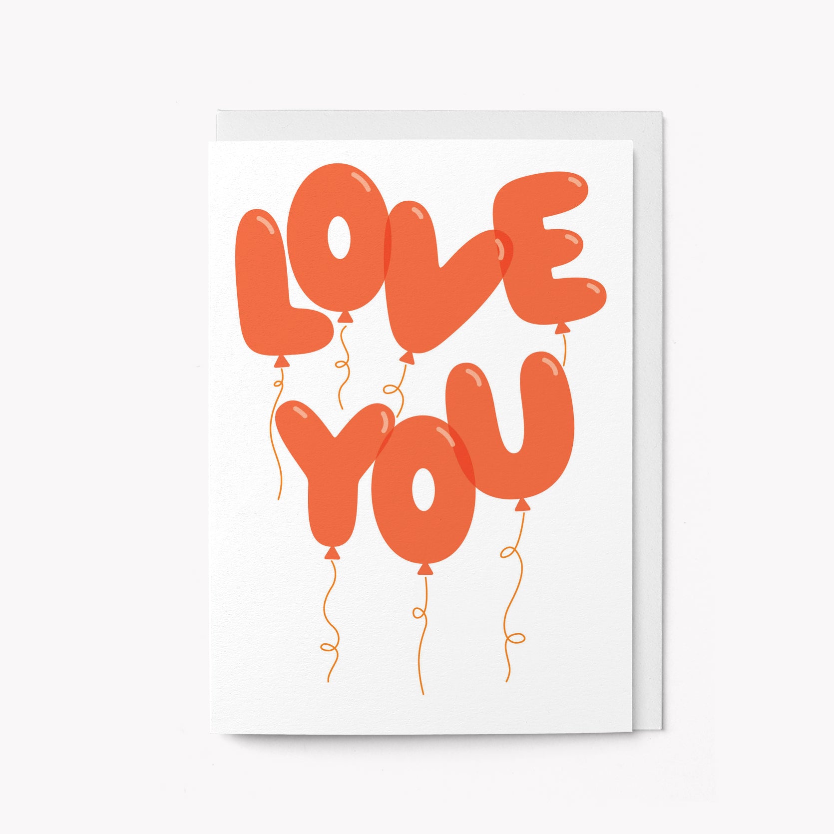 Love You - Love greeting card