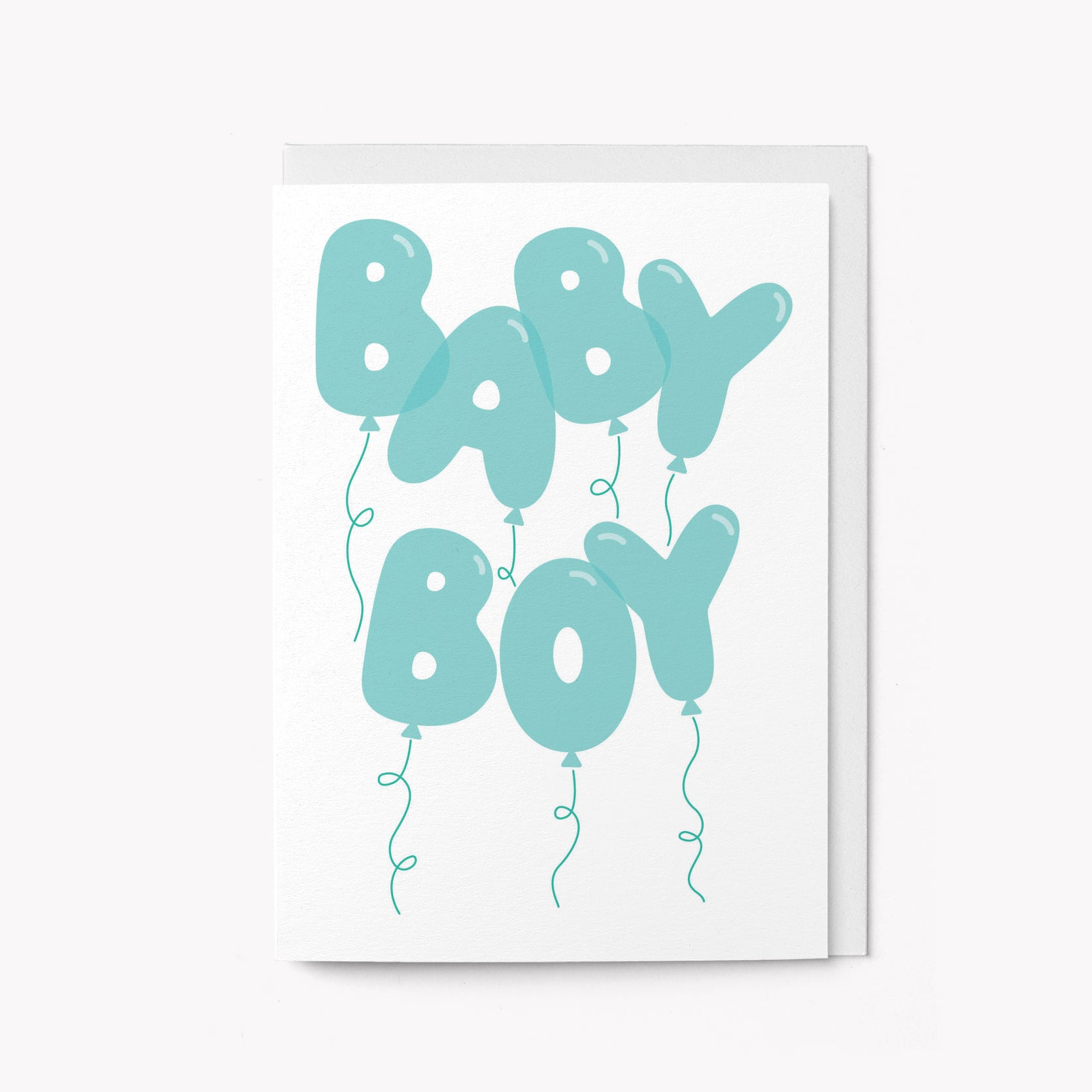 Baby Boy - Greeting card