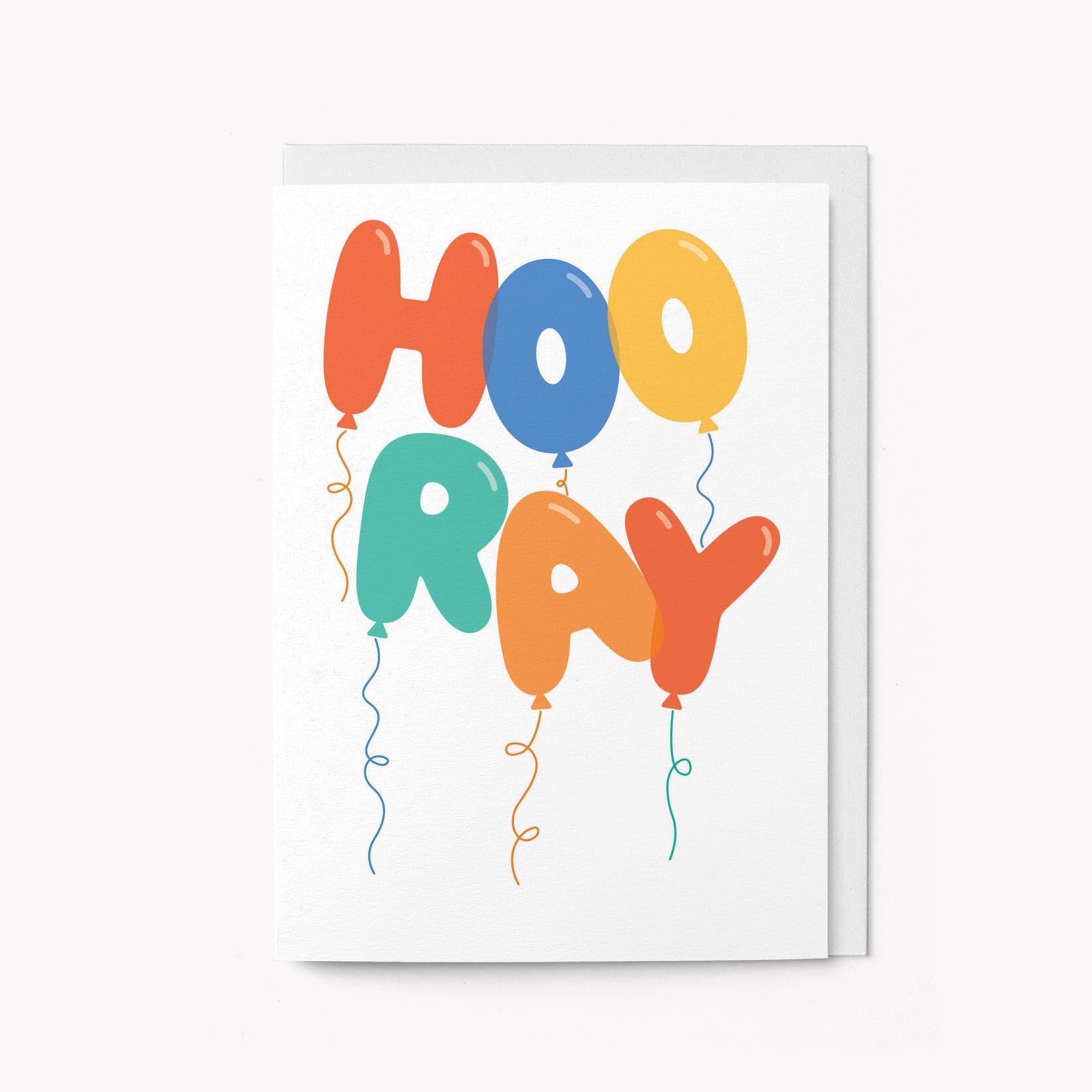 Hooray - Birthday greeting card