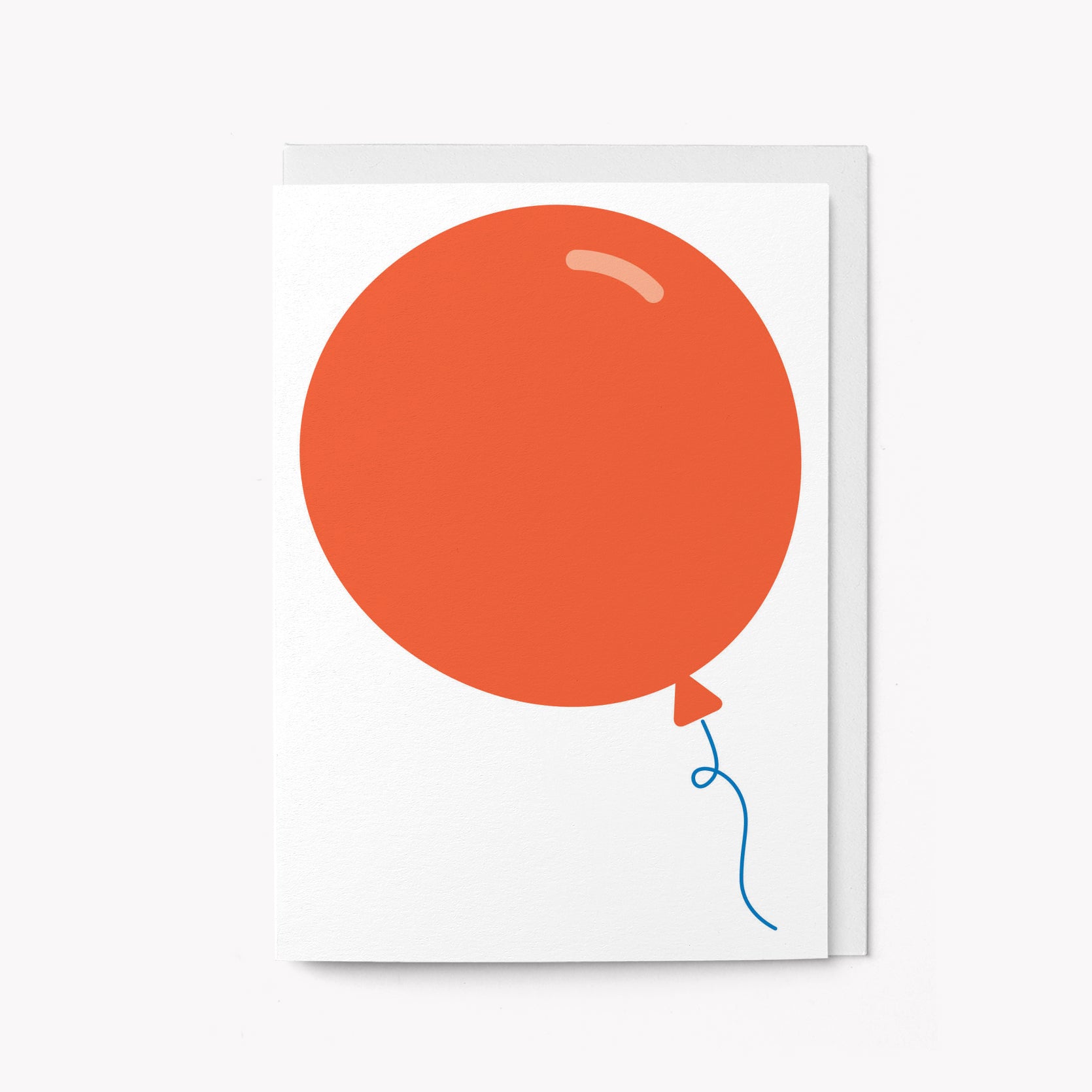 Red balloon - Greeting Card