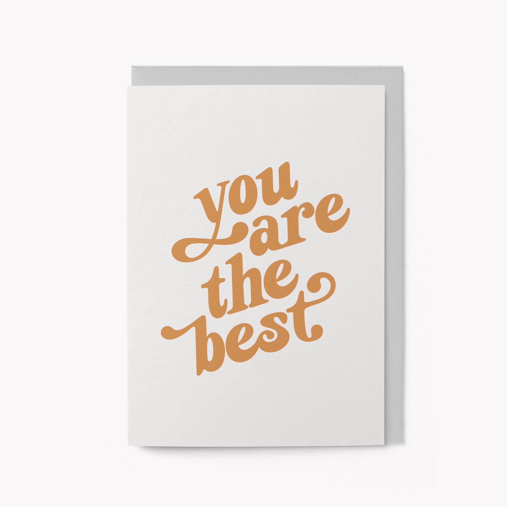 You are the best - Greeting card