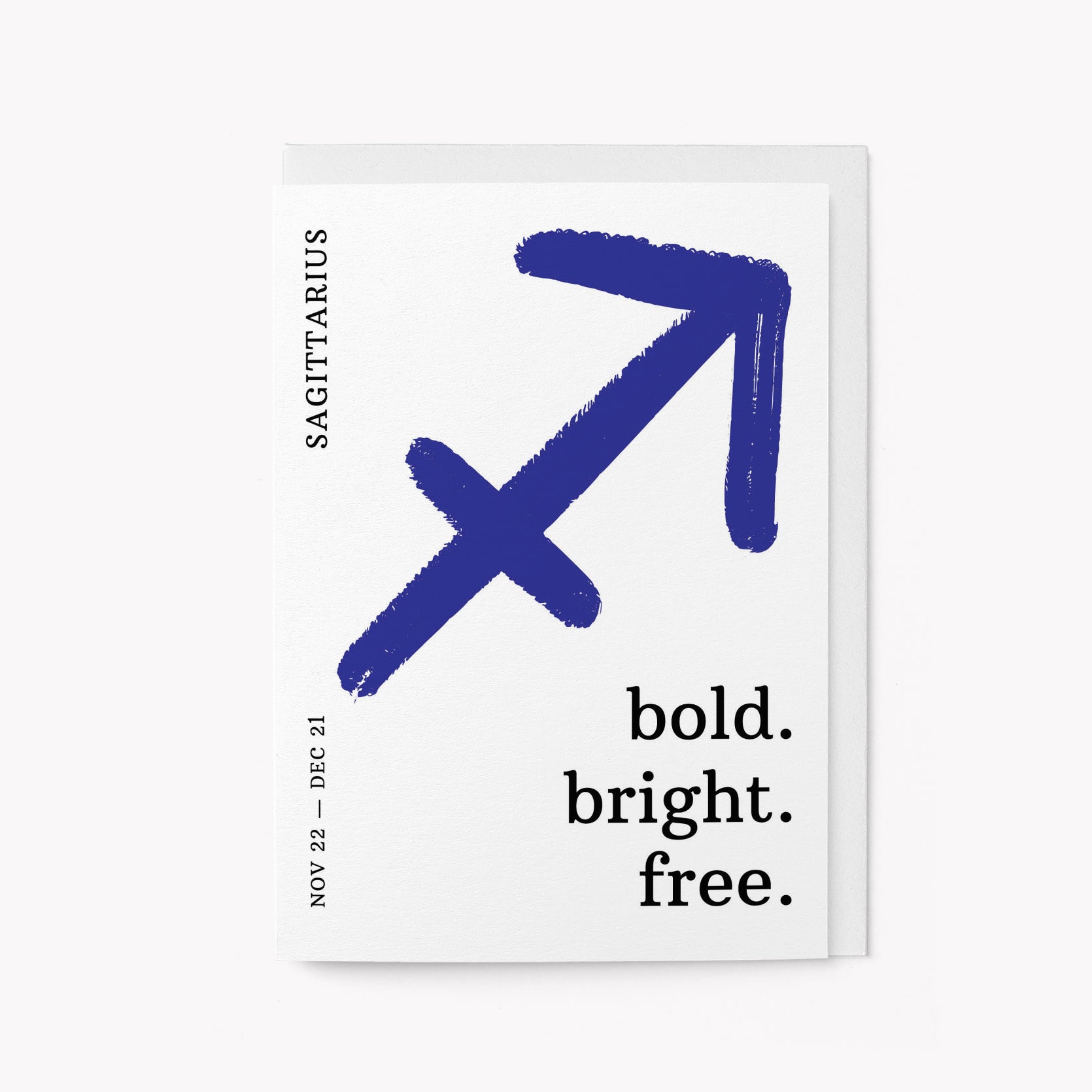 Sagittarius Birthday Card