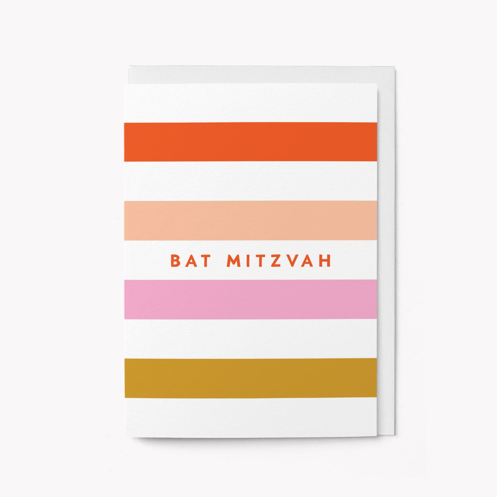 Bat Mitzvah - Greeting card
