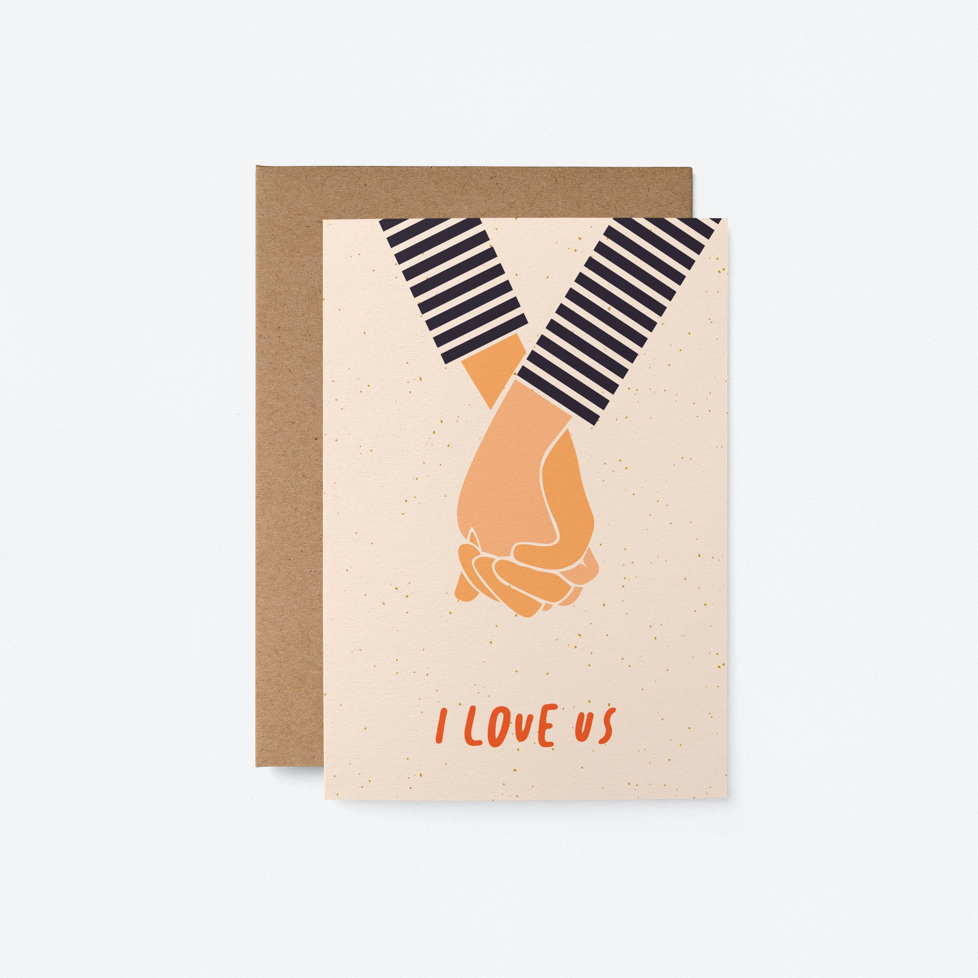 I love us - Love Greeting Card