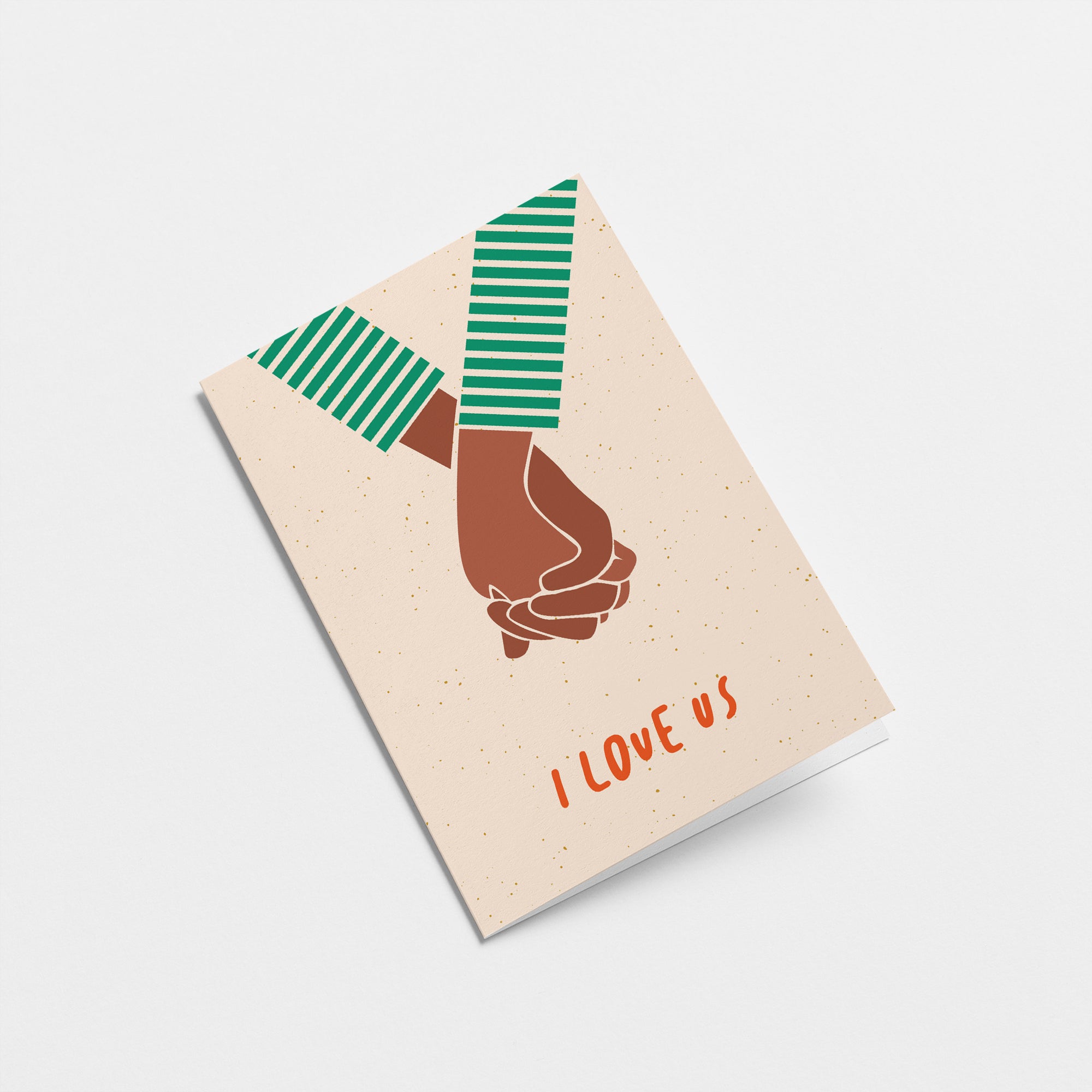 I love us - Love Greeting Card