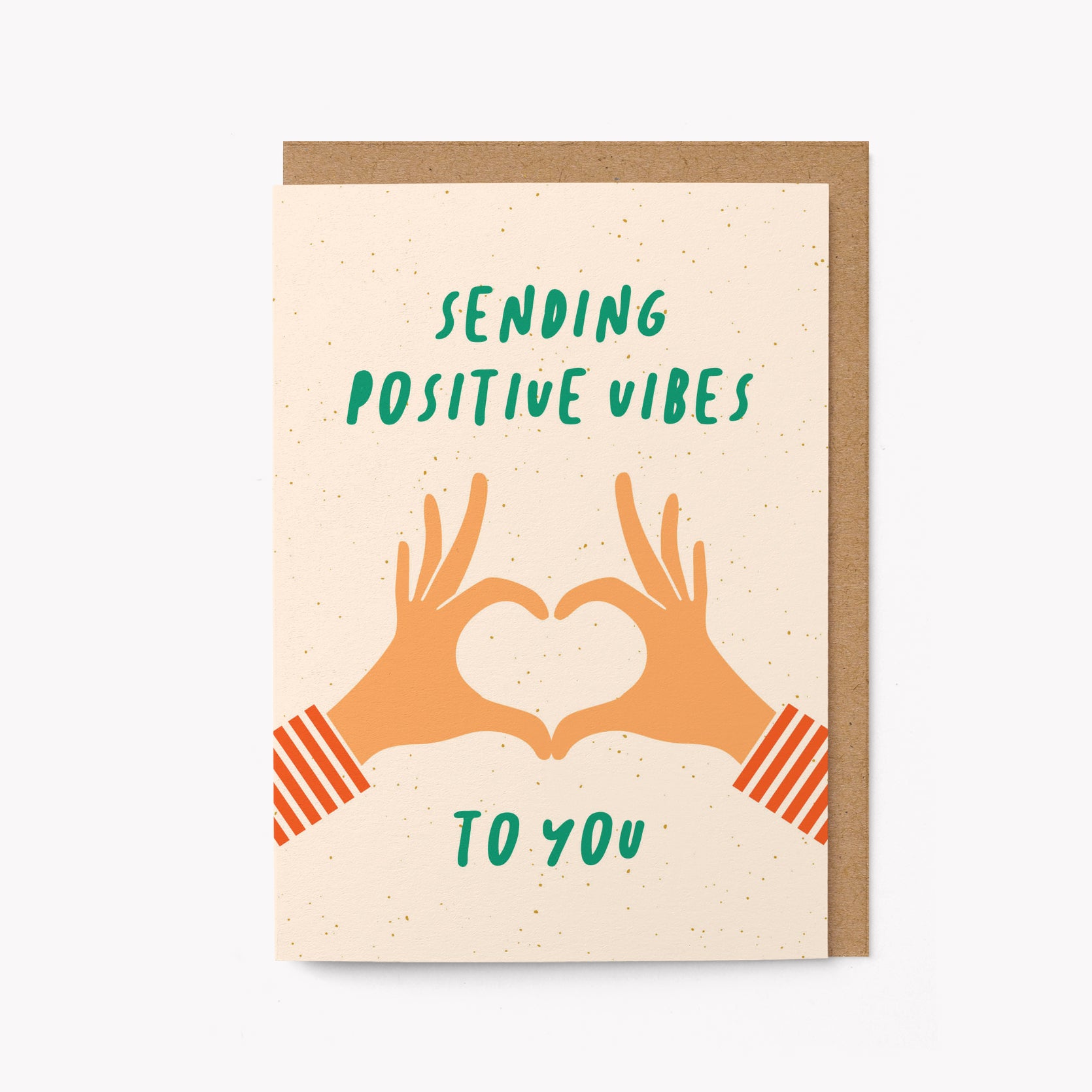 Positive vibes - Greeting card