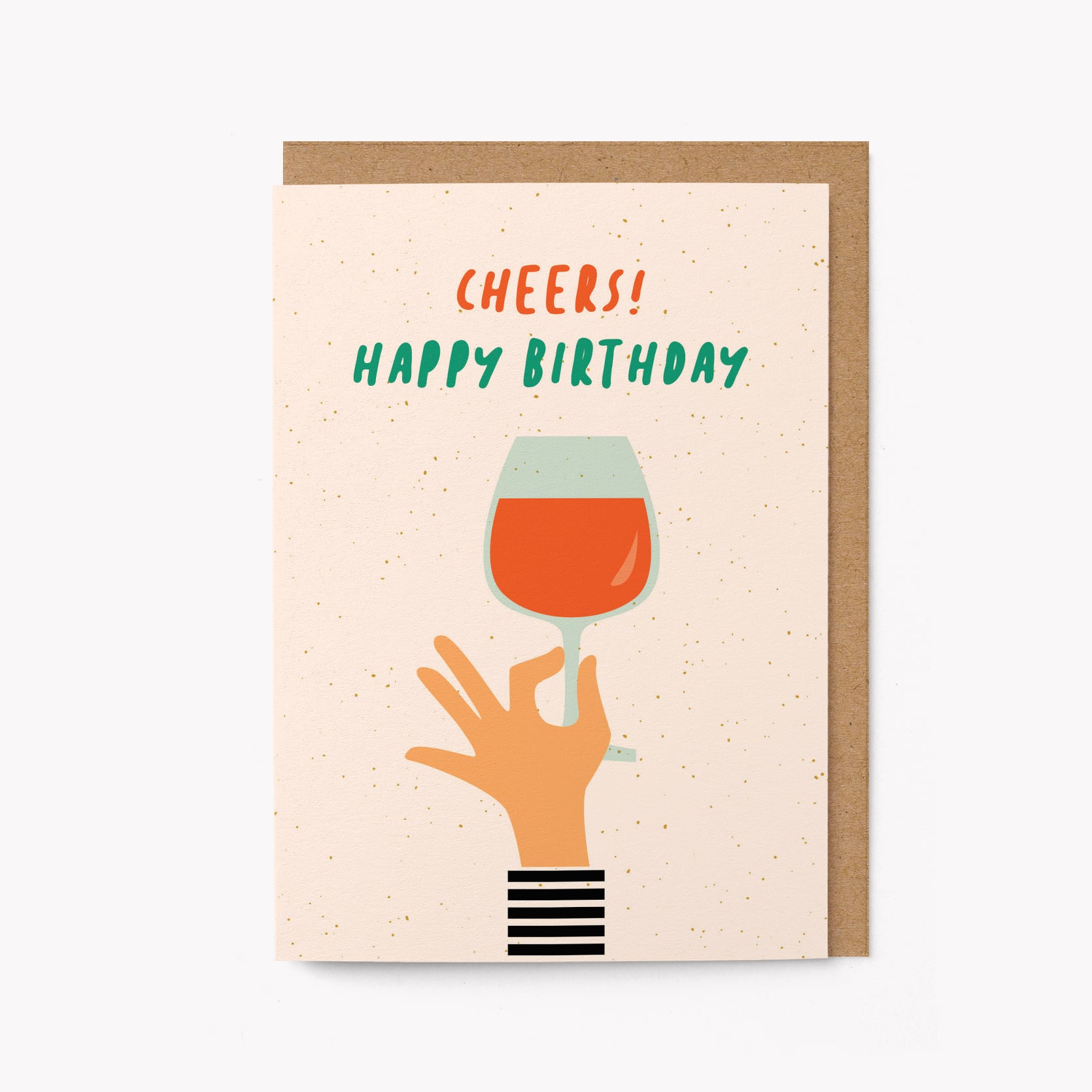 Cheers! Happy Birthday - Greeting card