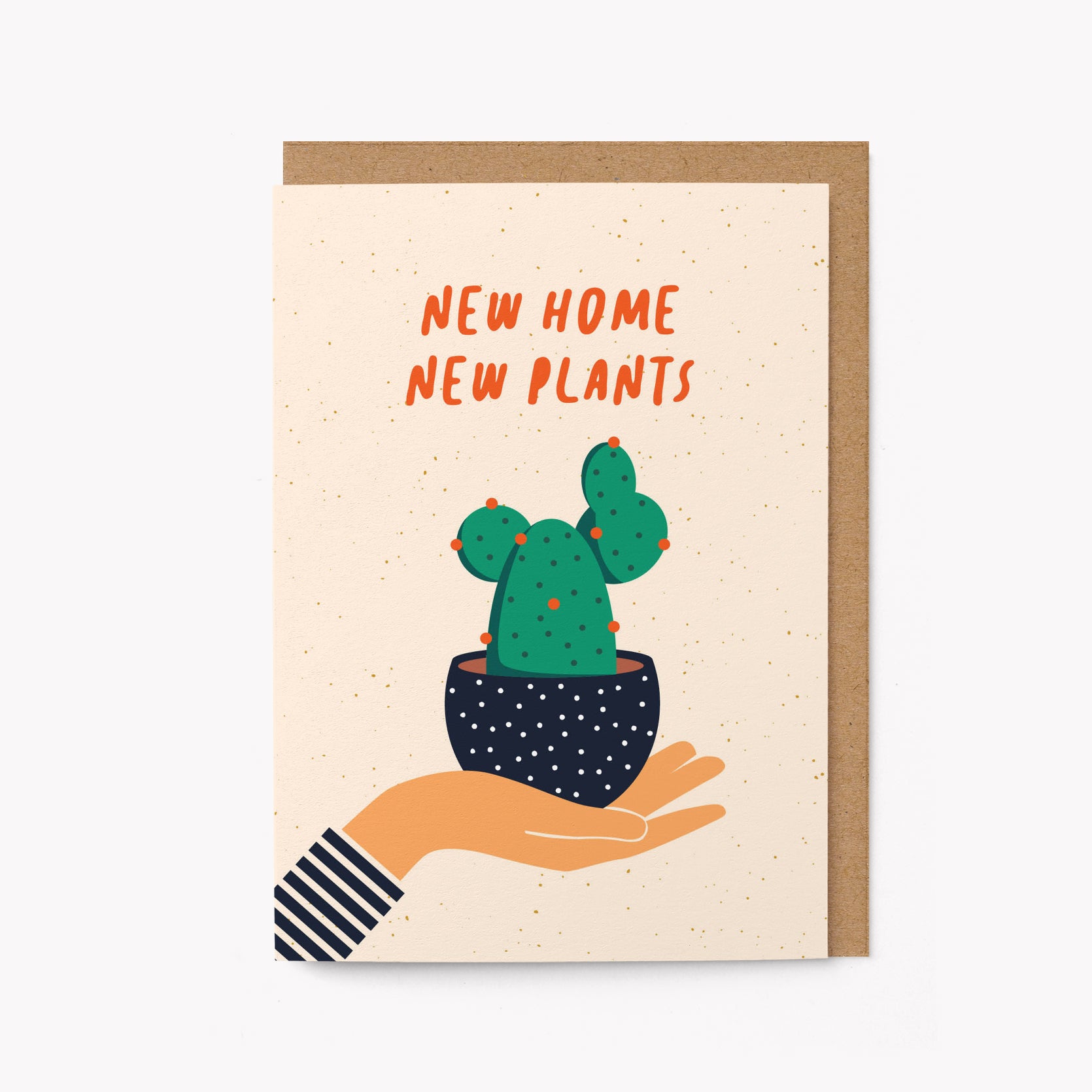 New home new plants - Greeting card