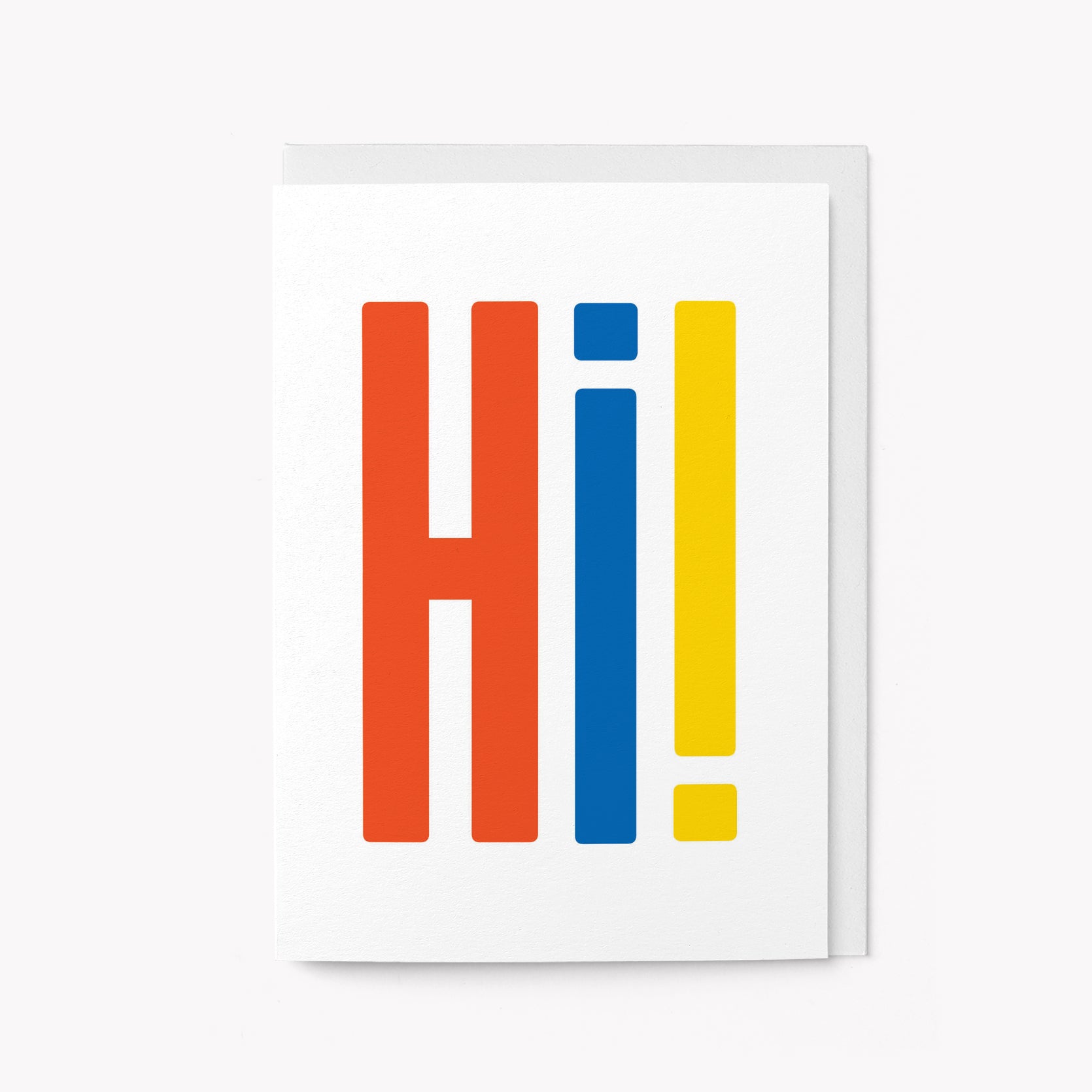 Hi! - Friendship greeting card