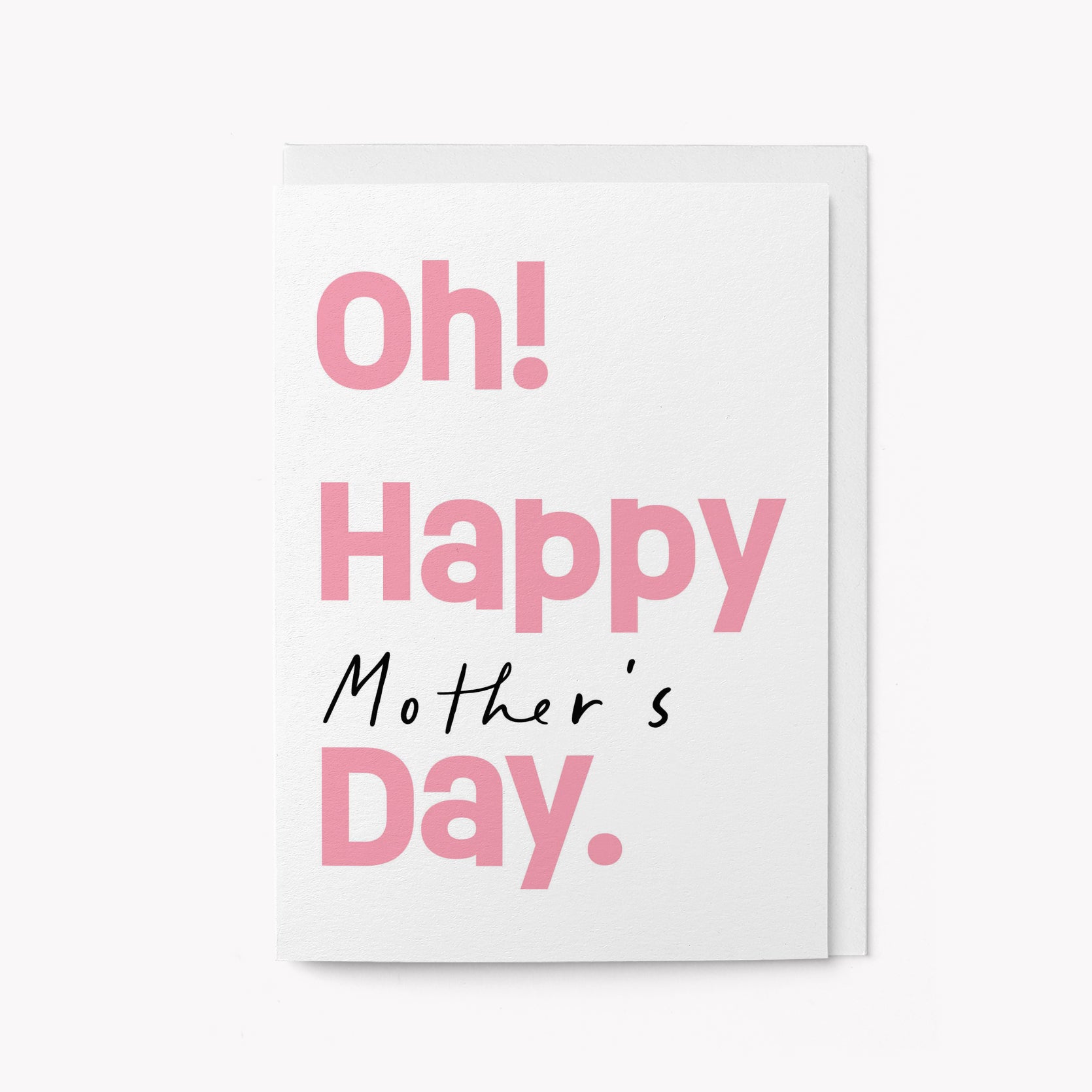 Oh! Happy Mother's Day - Greeting Card