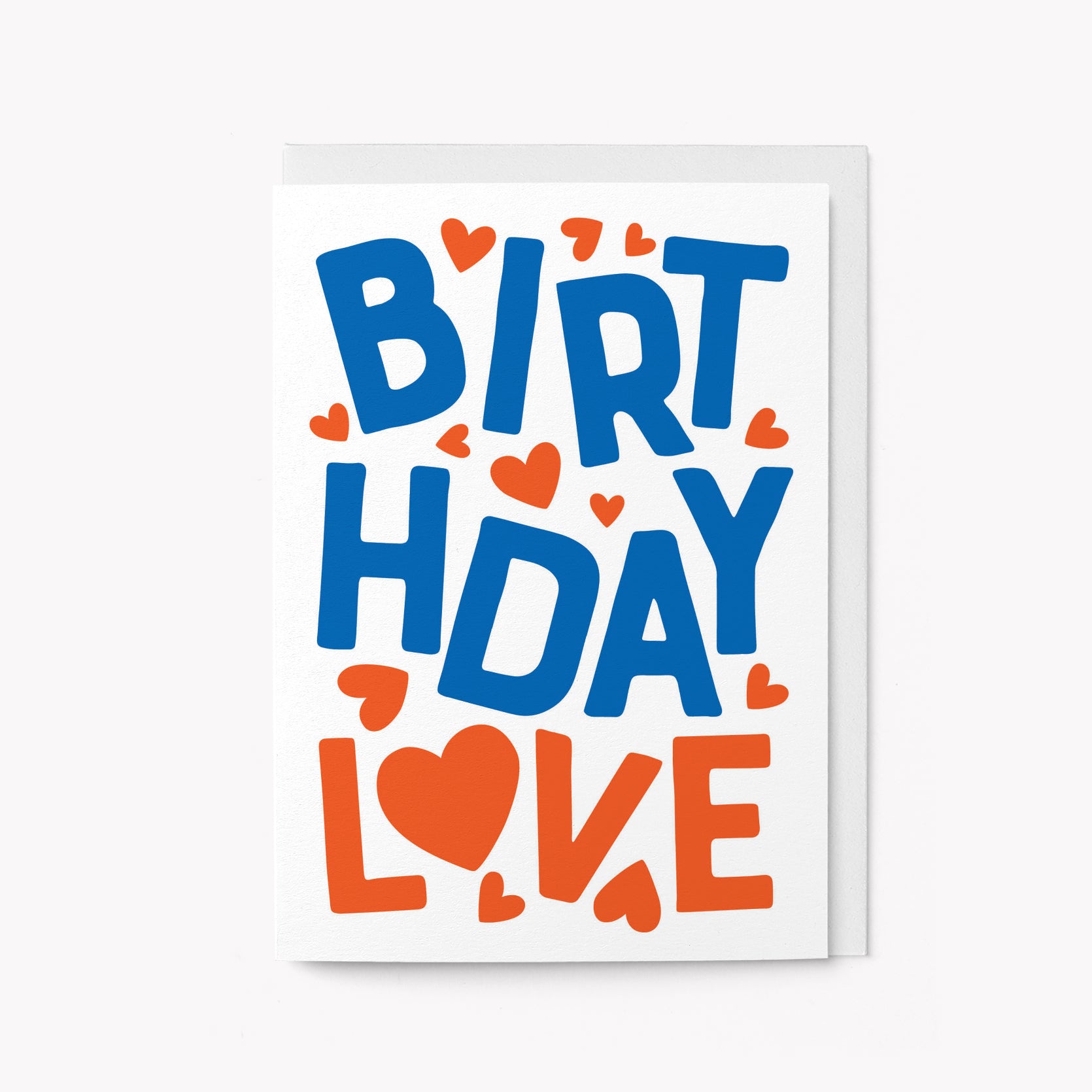 Birthday Love - Greeting card