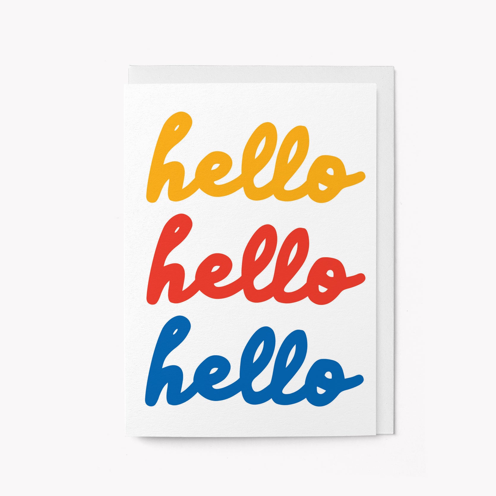 Hello, hello - Greeting card
