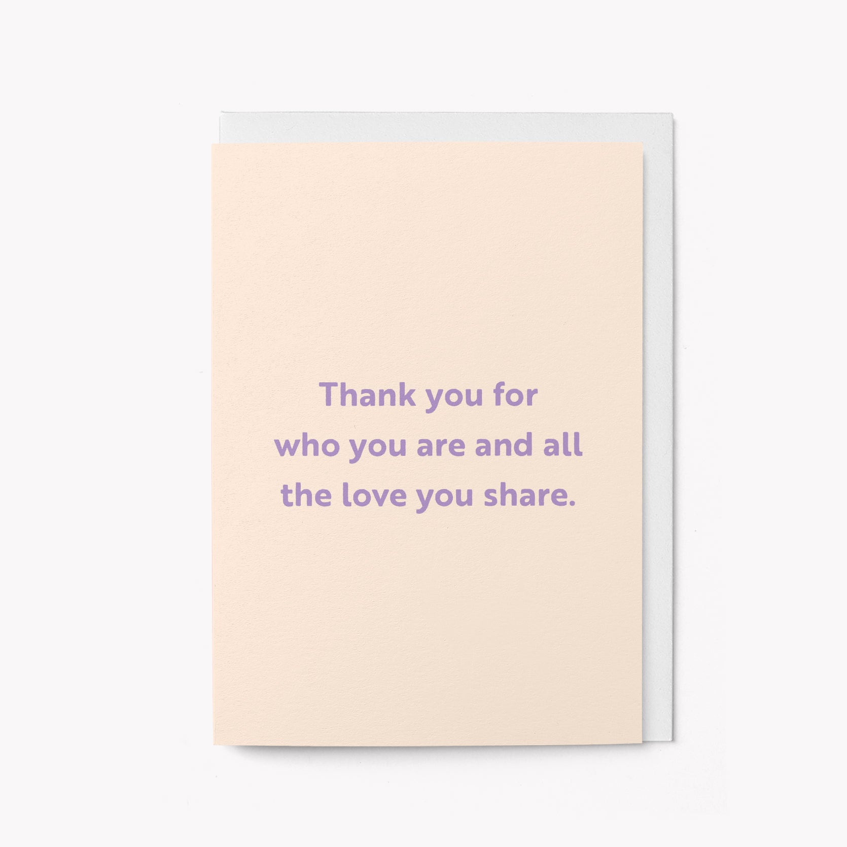 Thank you - Greeting card