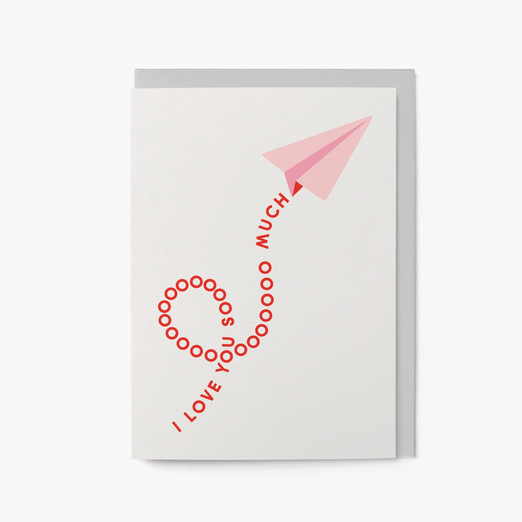 Paper plane - Love card