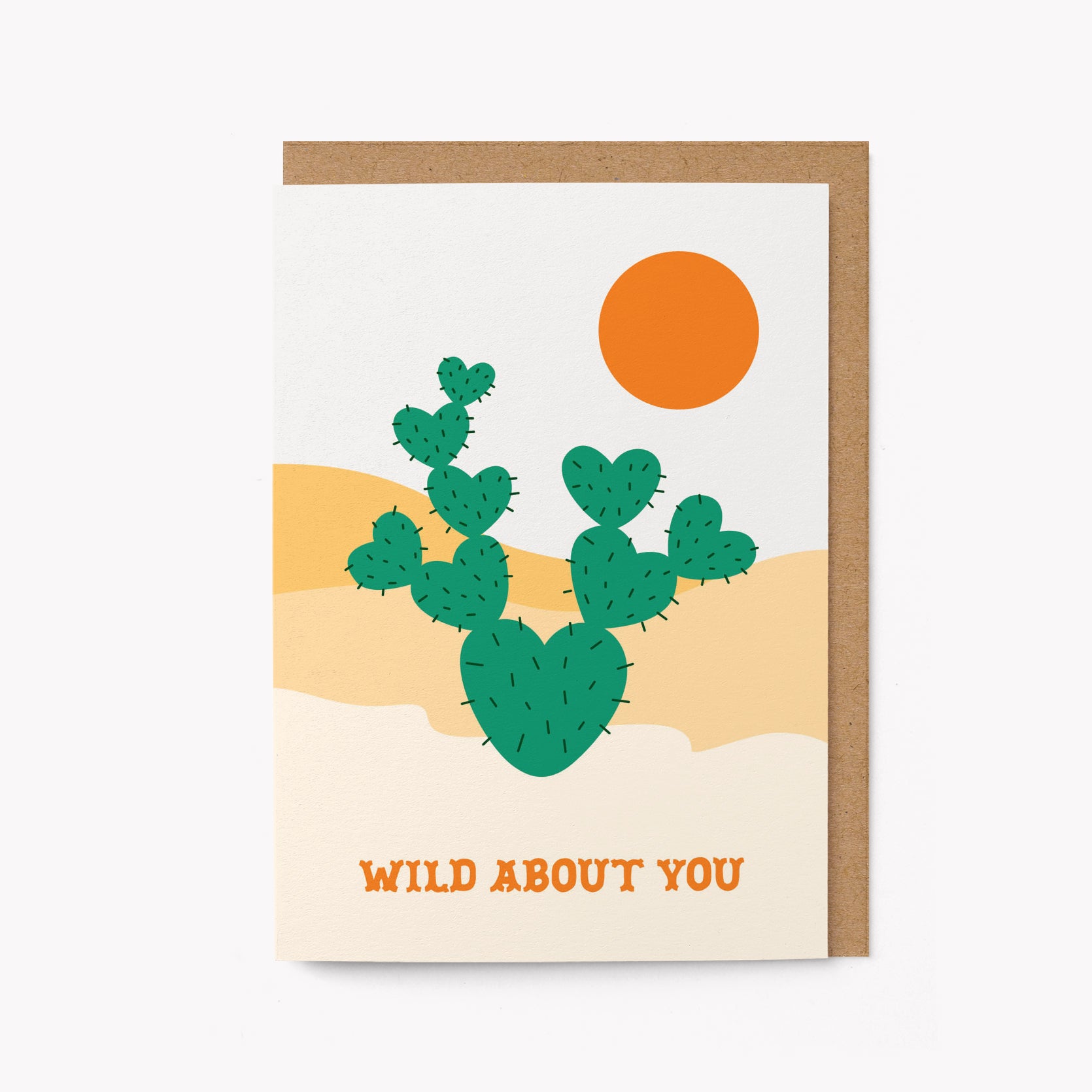 Wild about you - Greeting card