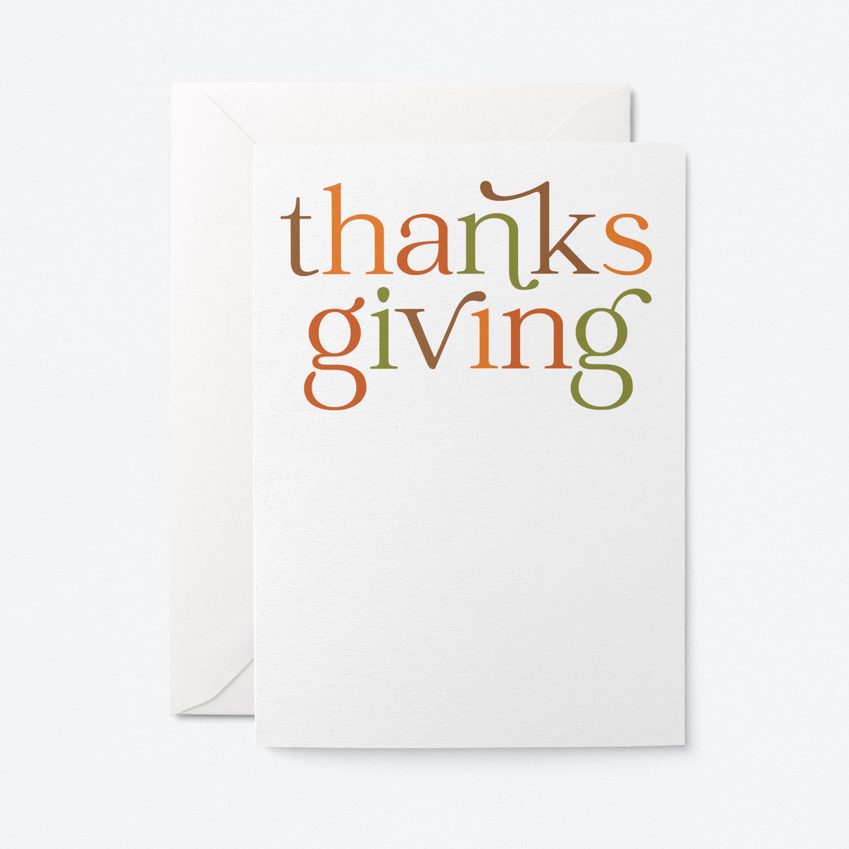 Thanksgiving- Greeting card