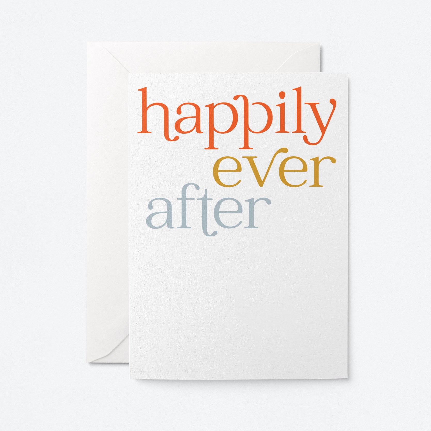 Happily ever after - Greeting card