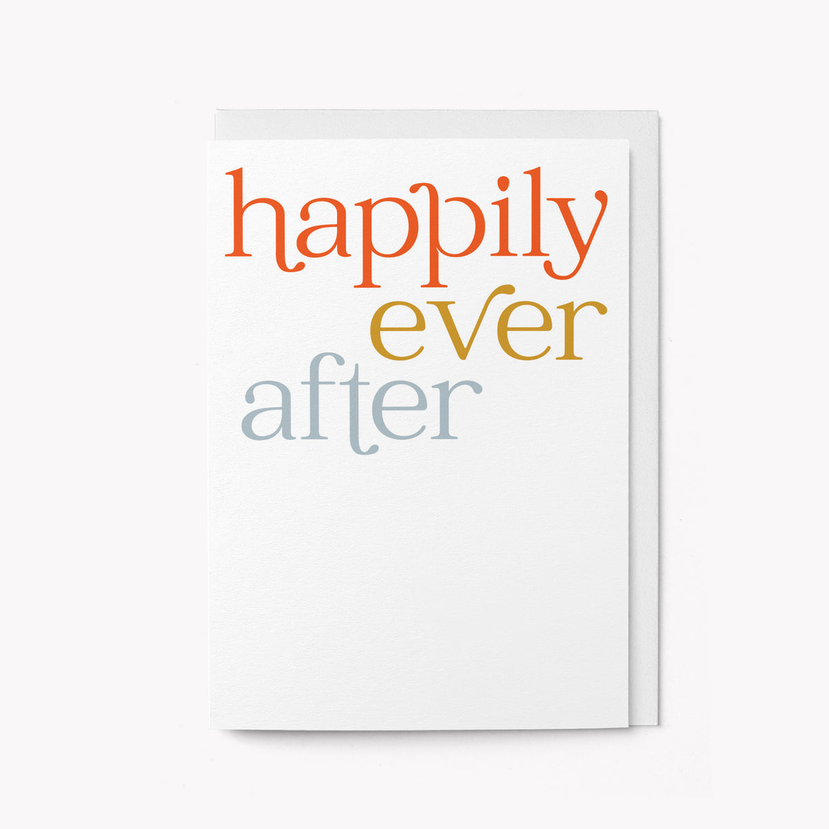 Happily ever after - Greeting card