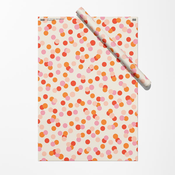 Confetti Gift Wrap Sheet | Wrapping Paper | Craft Paper