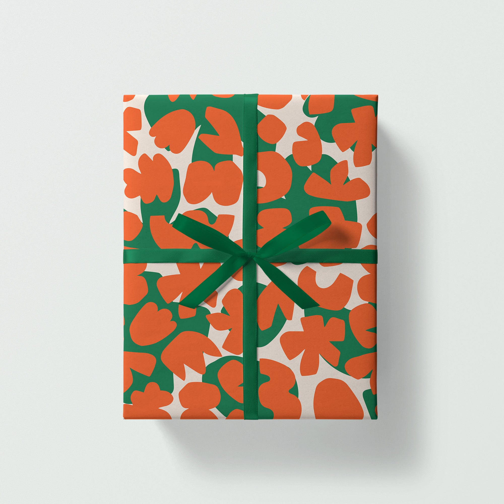 Wildflowers Gift Wrap / Red