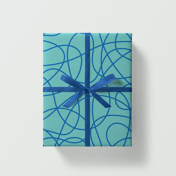 Scribble Gift Wrap | Wrapping Paper | Craft Paper