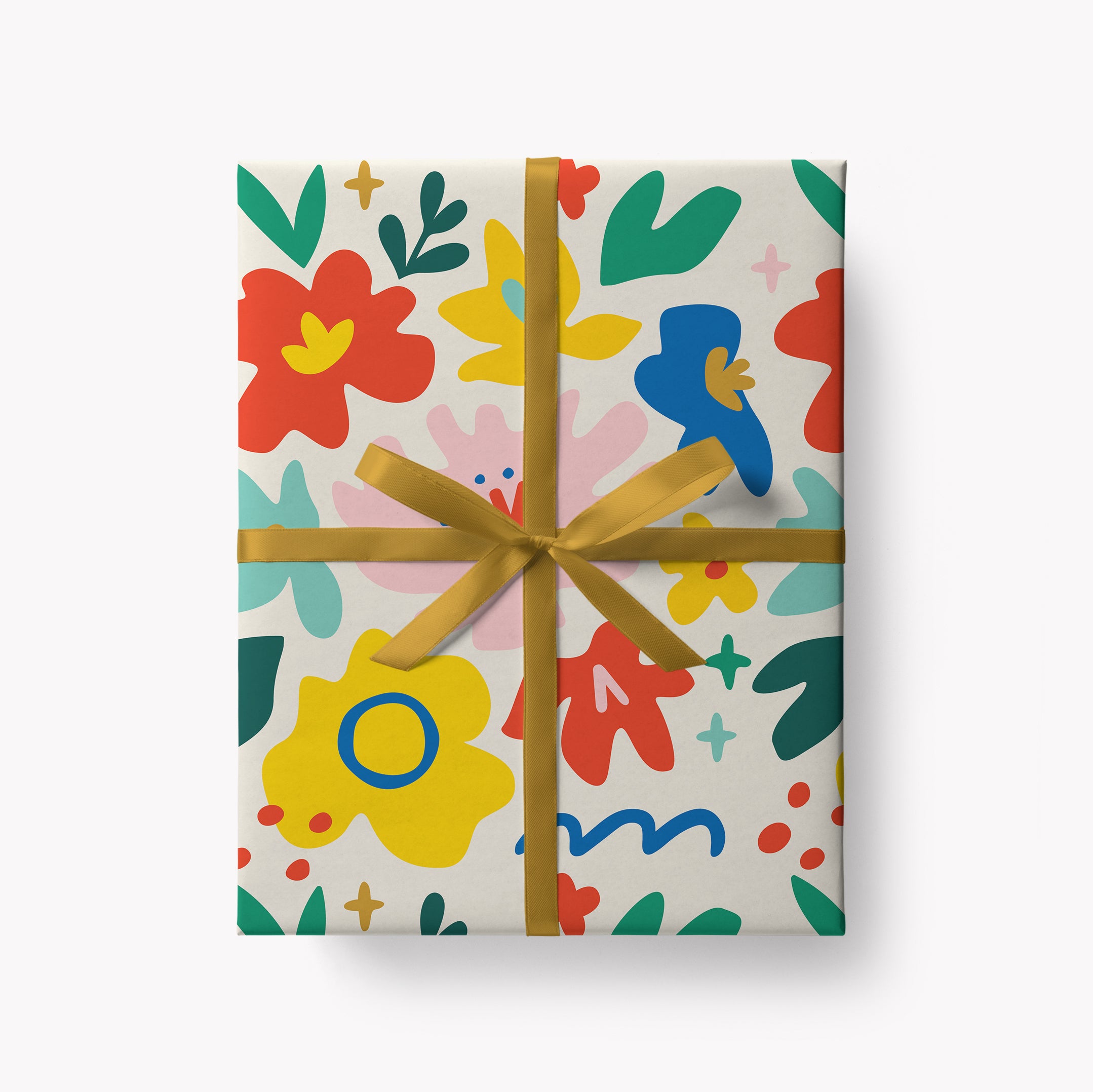 Flowers Gift Wrap