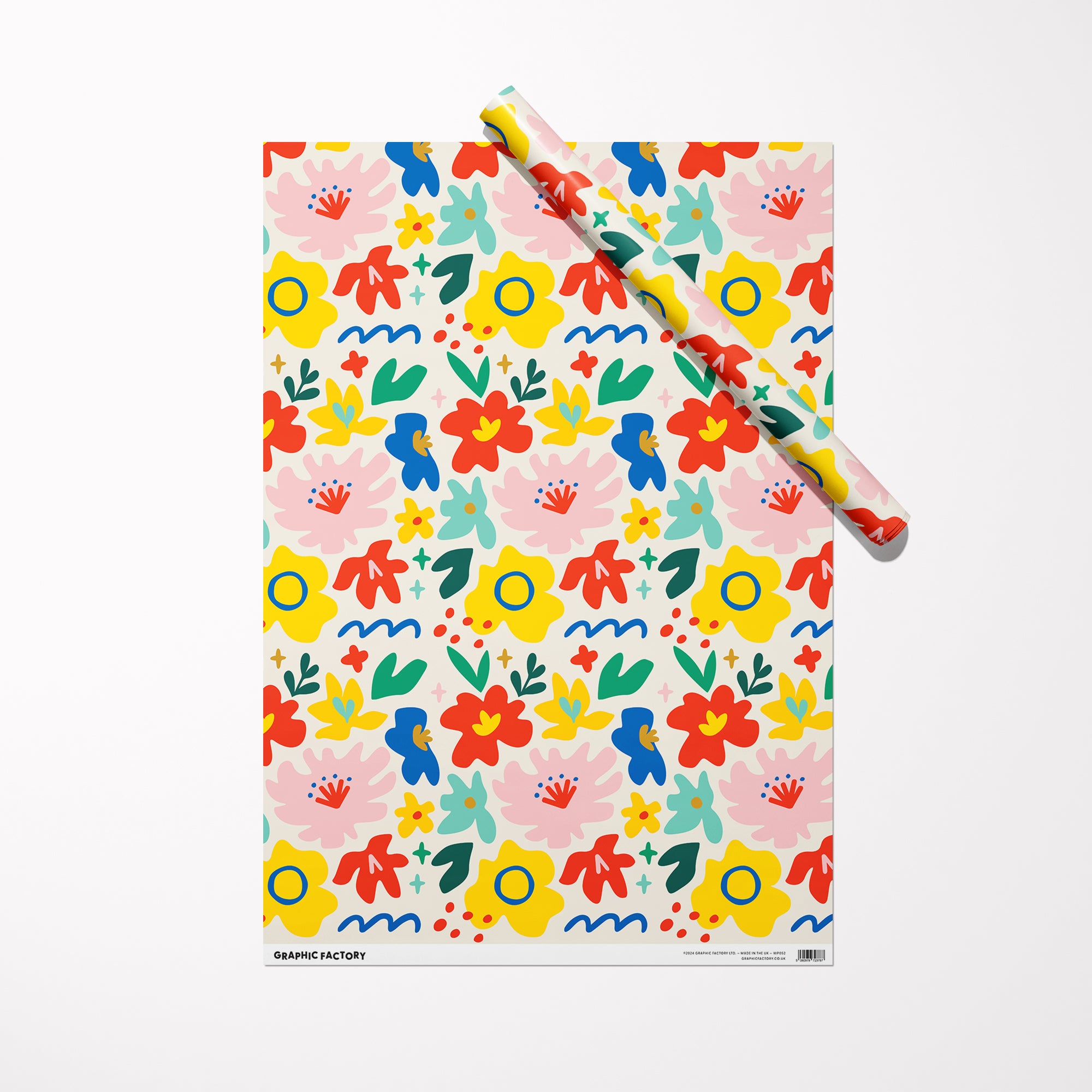Flowers Gift Wrap