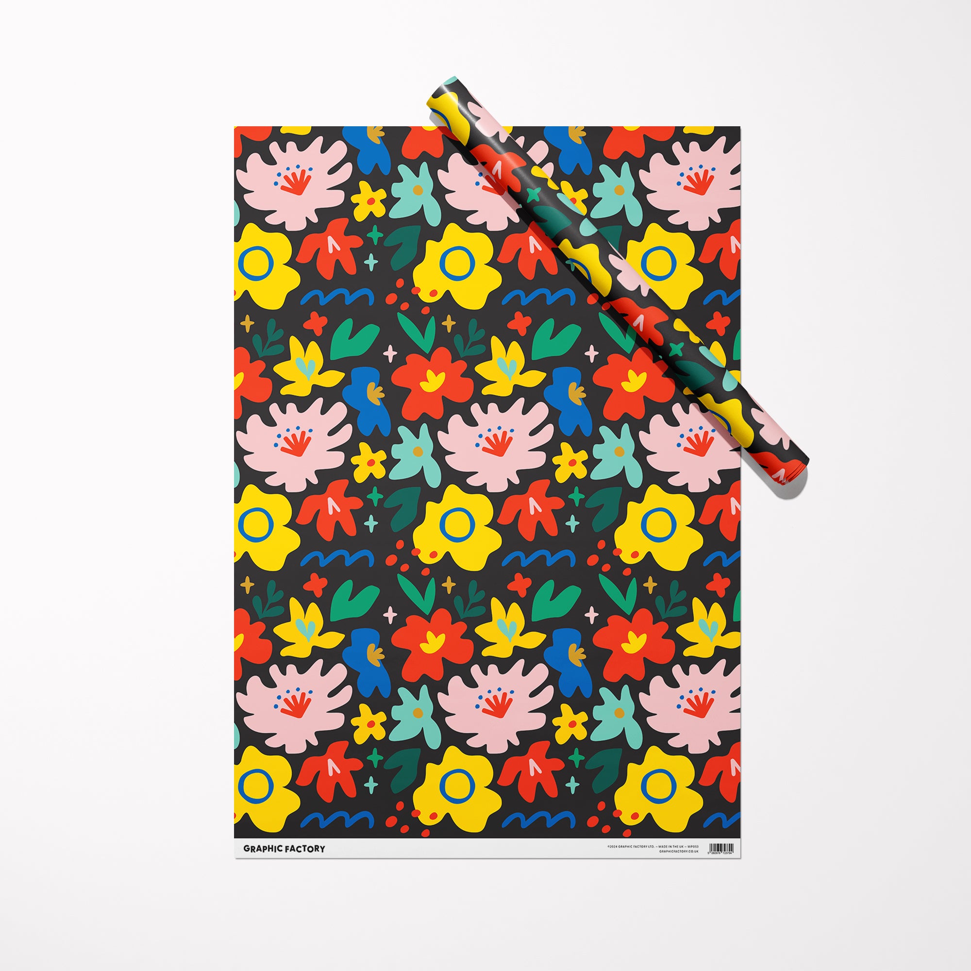 Flowers Gift Wrap