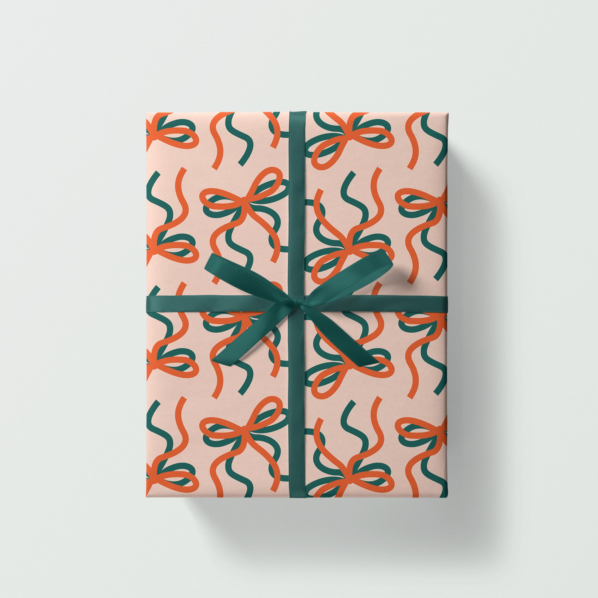 Christmas Bow Gift Wrap