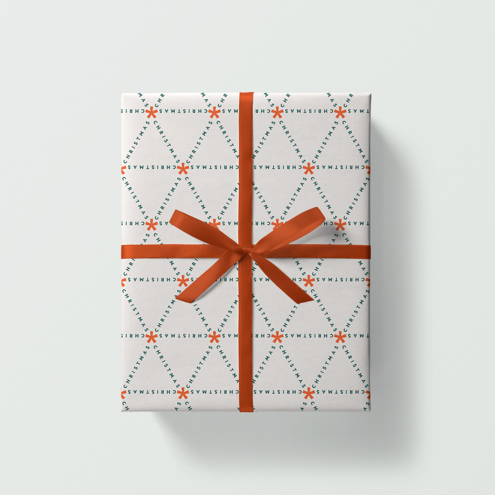 Christmas Gift Wrap / White