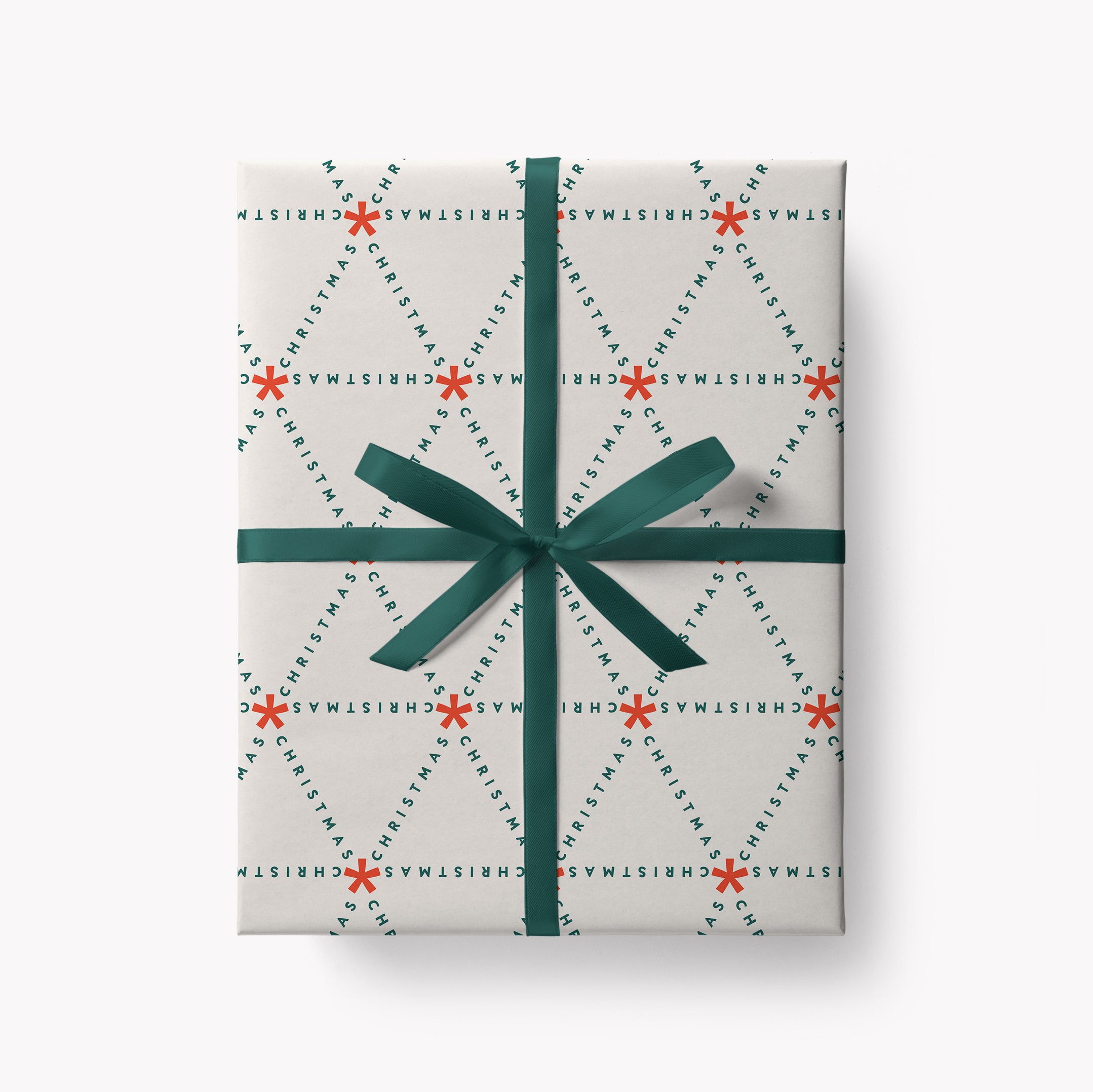 Christmas Gift Wrap / White