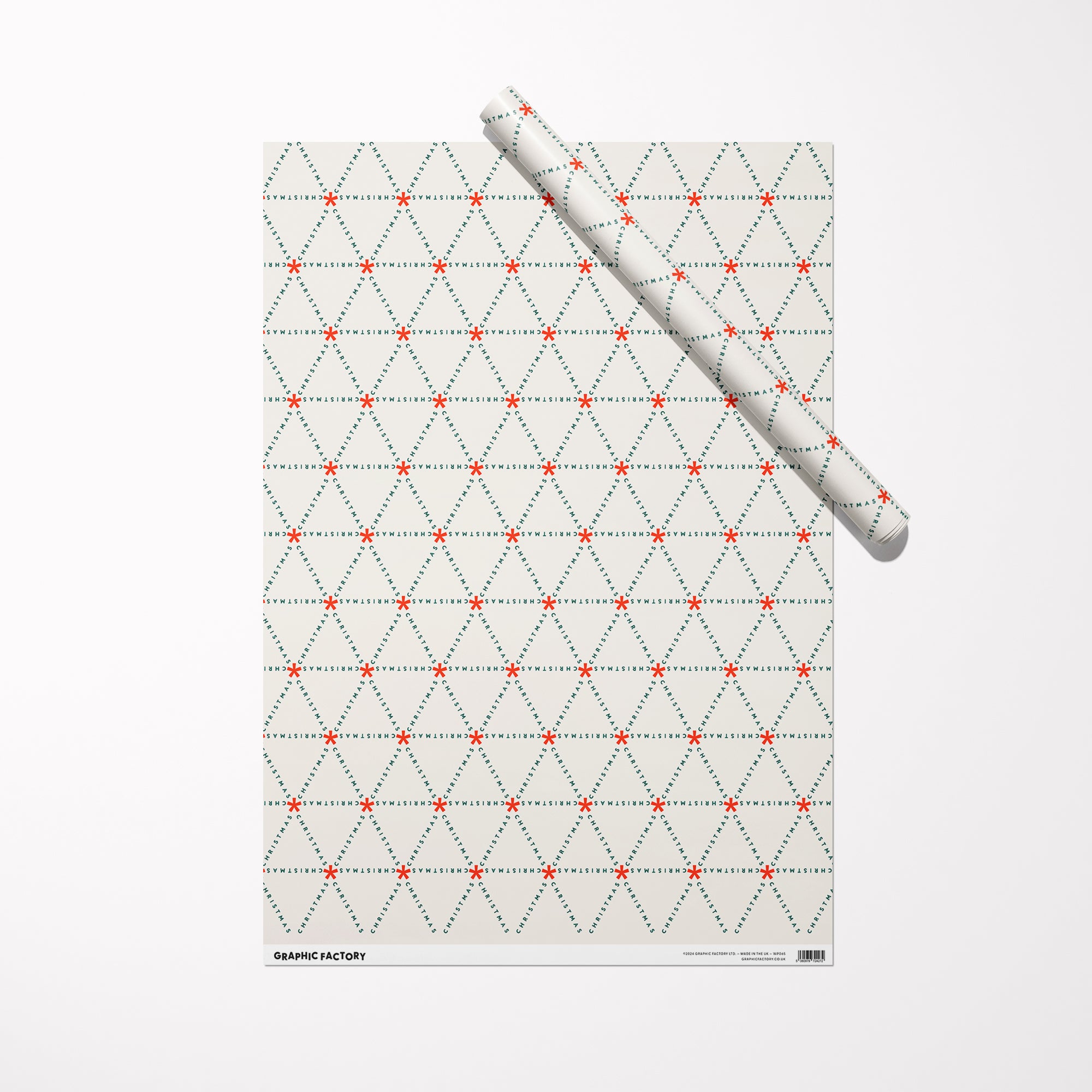 Christmas Gift Wrap / White