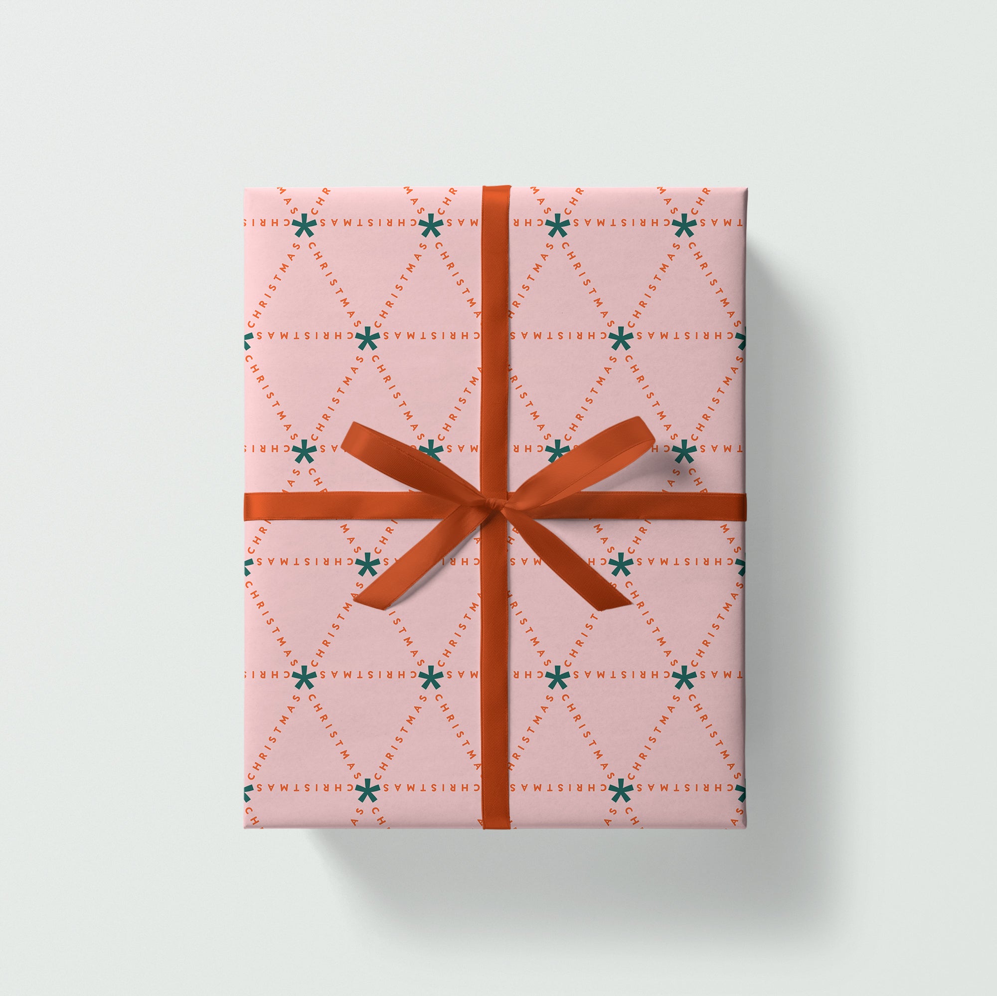 Christmas Gift Wrap / Pink