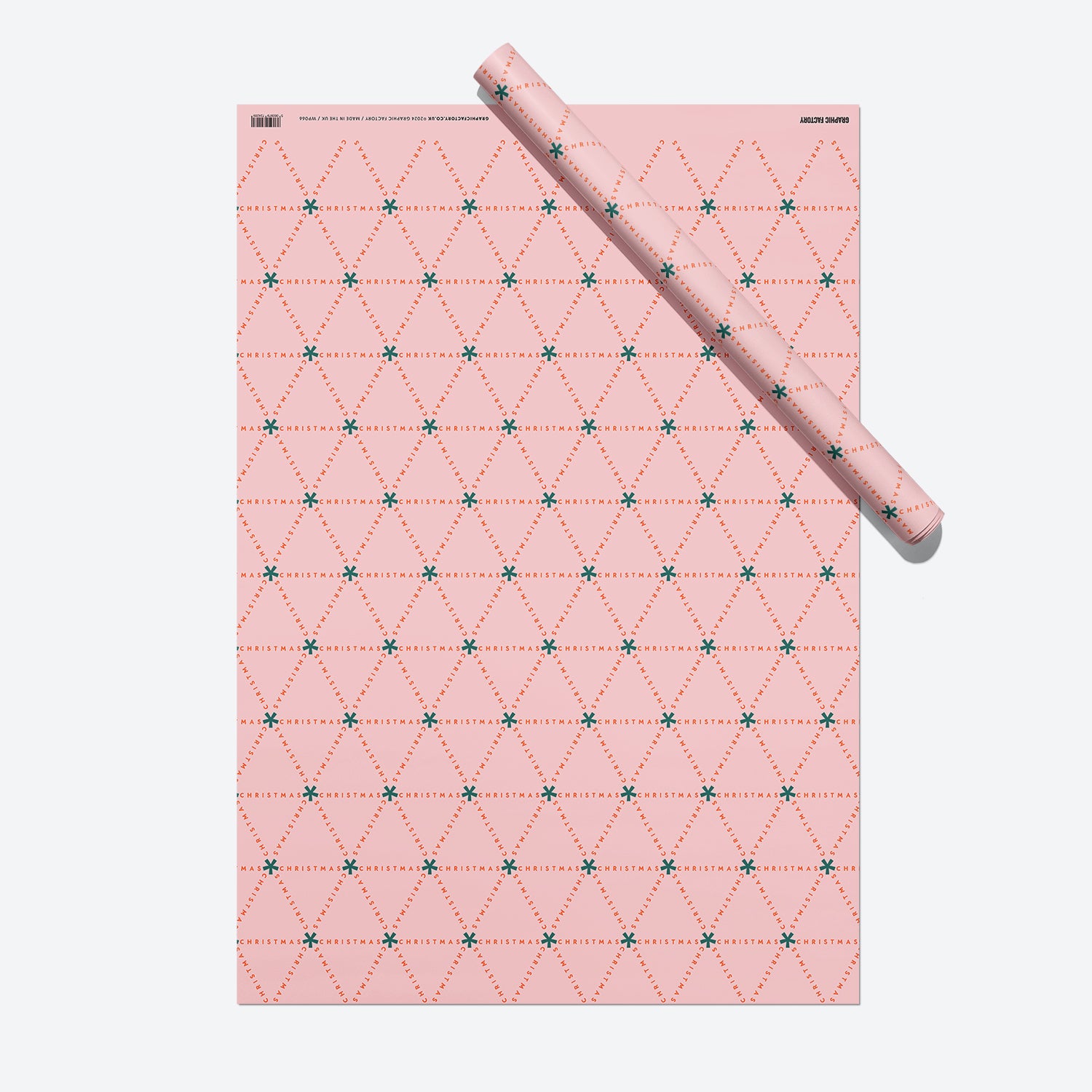 Christmas Gift Wrap / Pink