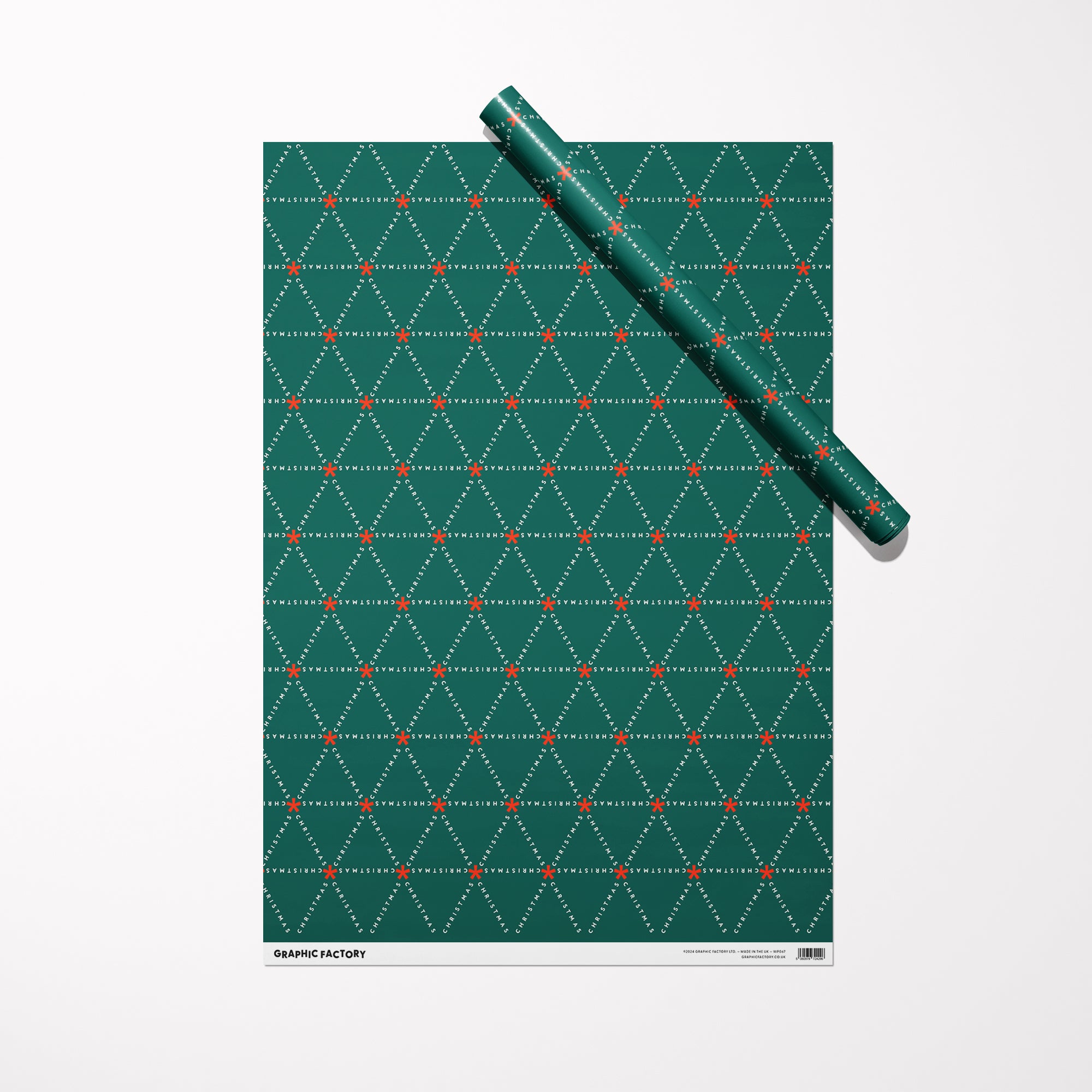 Christmas Gift Wrap / Green