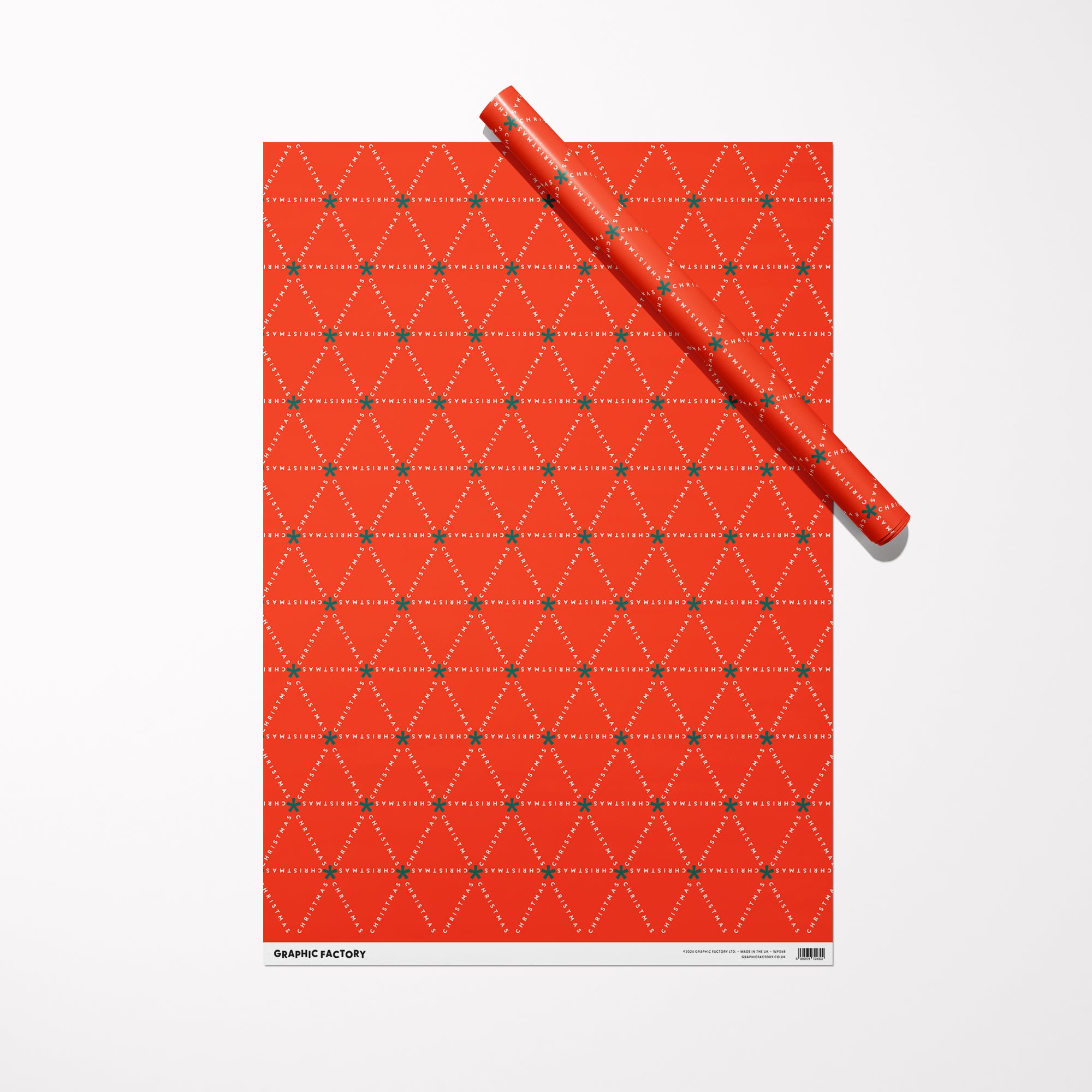 Christmas Gift Wrap / Red