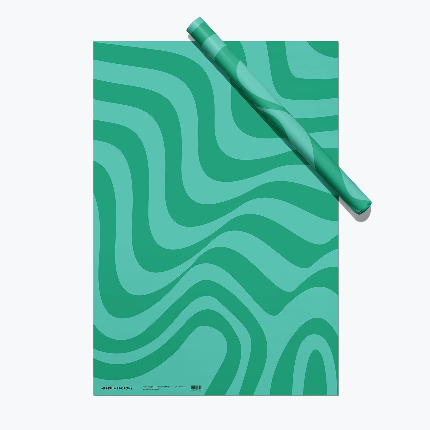 Abstract - Green - Gift Wrap