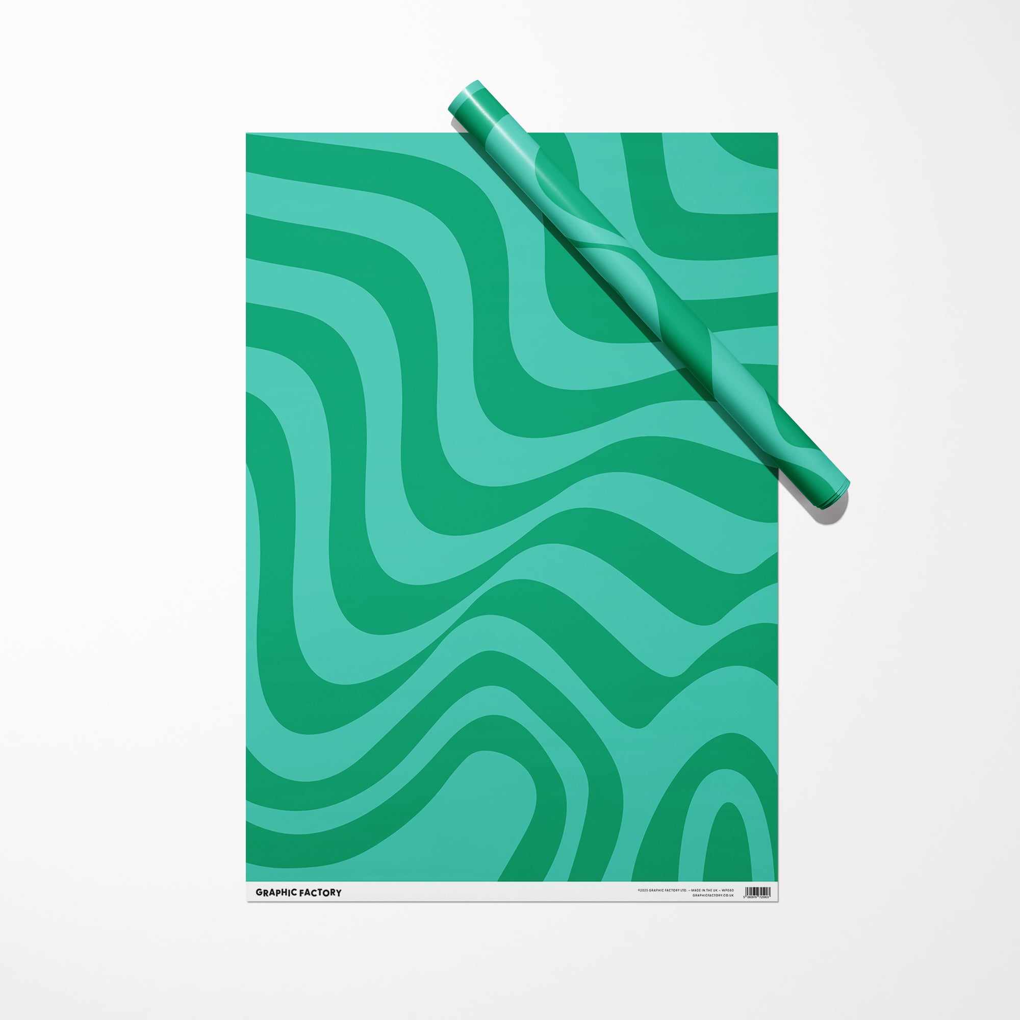 Abstract - Green - Gift Wrap