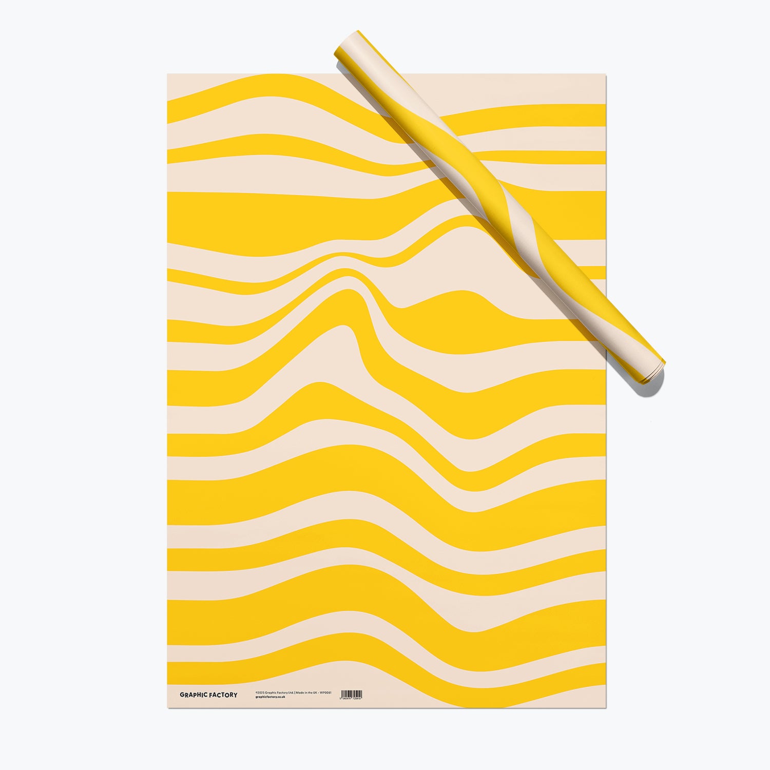 Abstract - Yellow - Gift Wrap