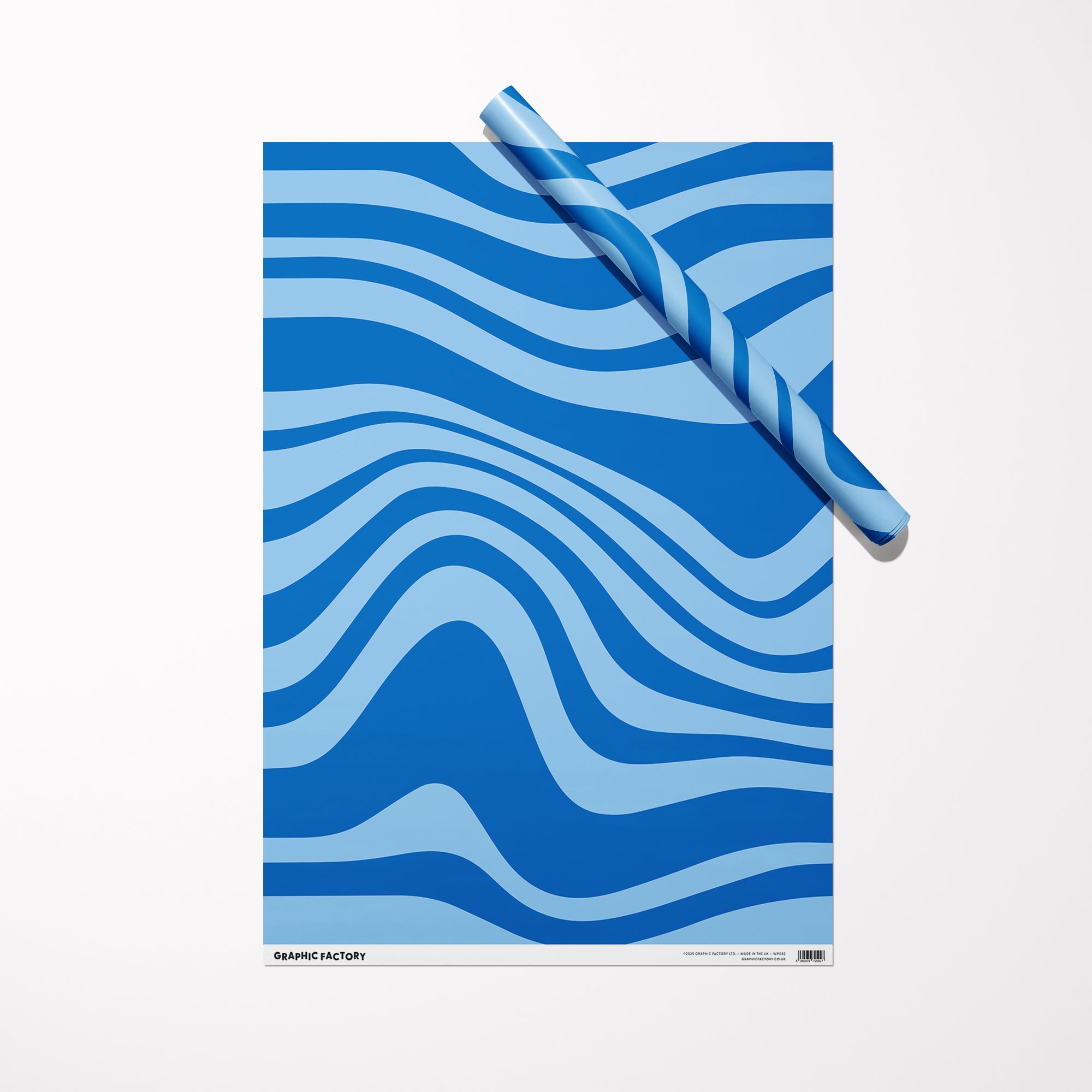 Abstract - Blue - Gift Wrap